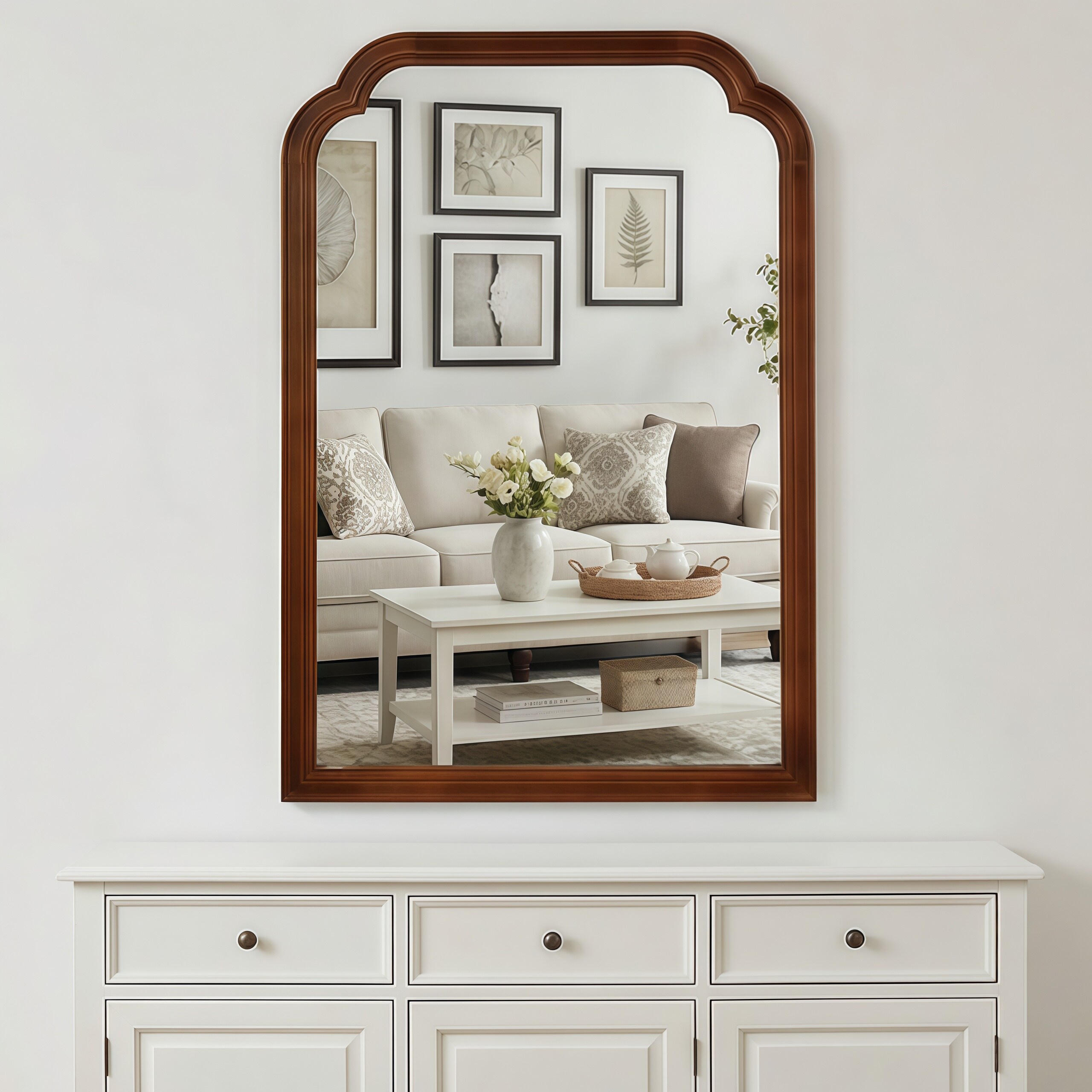 JUSHUA FL-3P455247 Framed-Bath-Mirrors - View #2