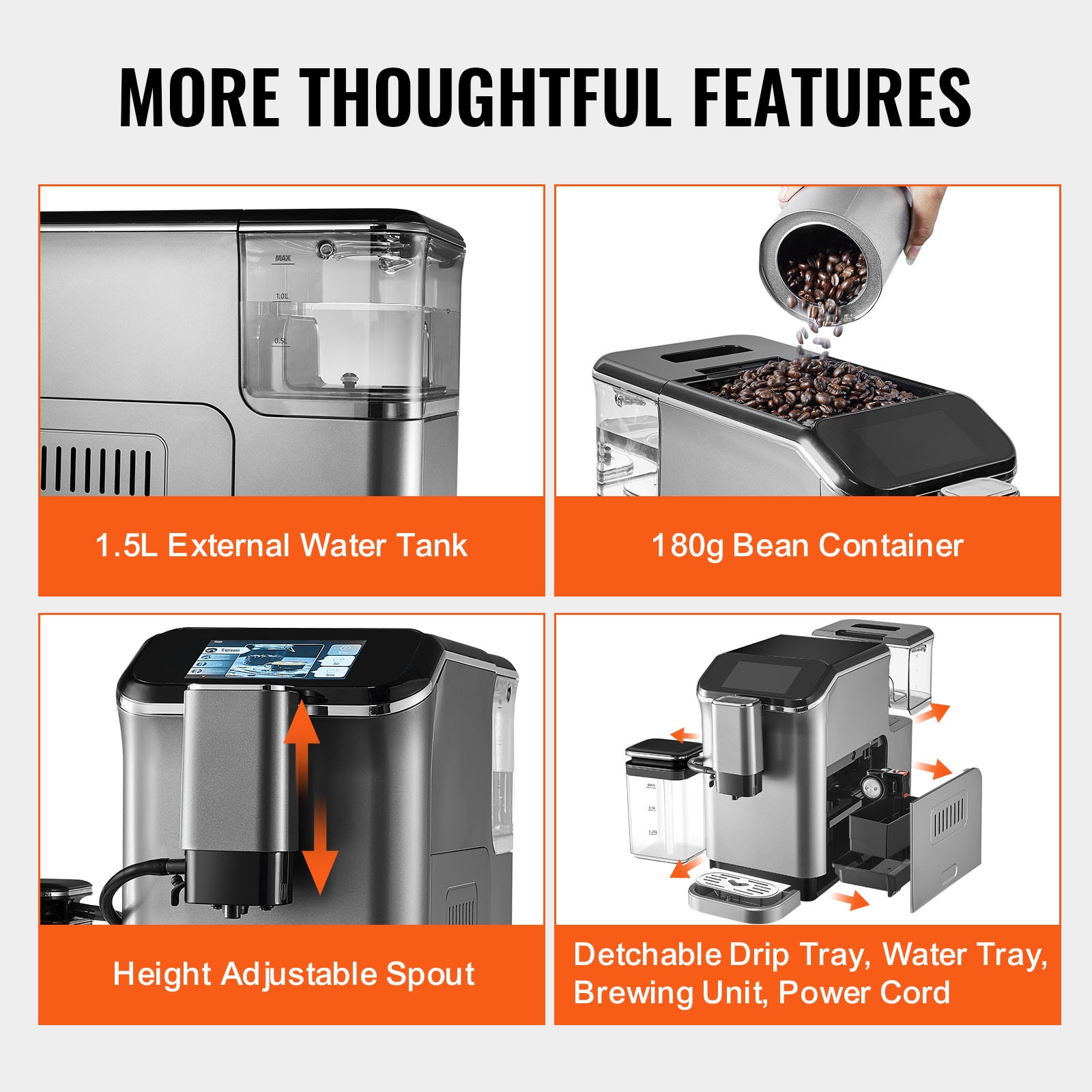 VEVOR SCQZDYSKFJQZ03853V1 Coffee-Makers - View #6