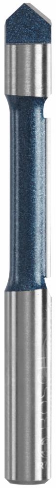 Bosch 85244 1/4-Inch Carbide Tipped Straight Fluted Pilot Panel Bit with Drill-through Point-Single Flute 