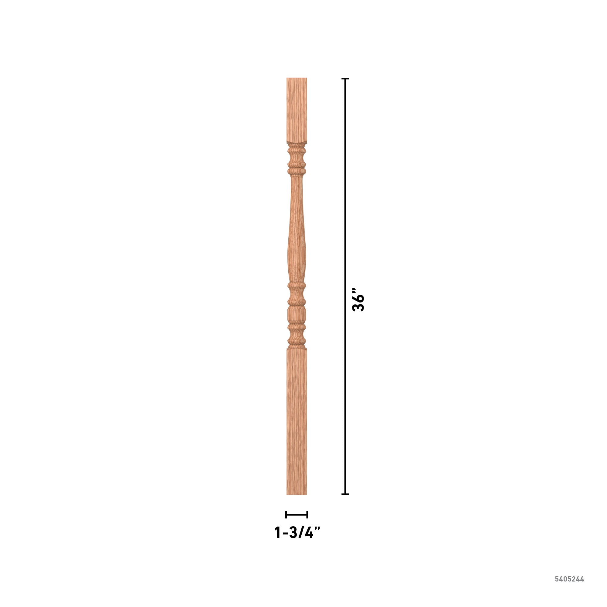 L.J. Smith Stair Systems S-5005-O 36 Interior-Stairpart-Balusters - View #4