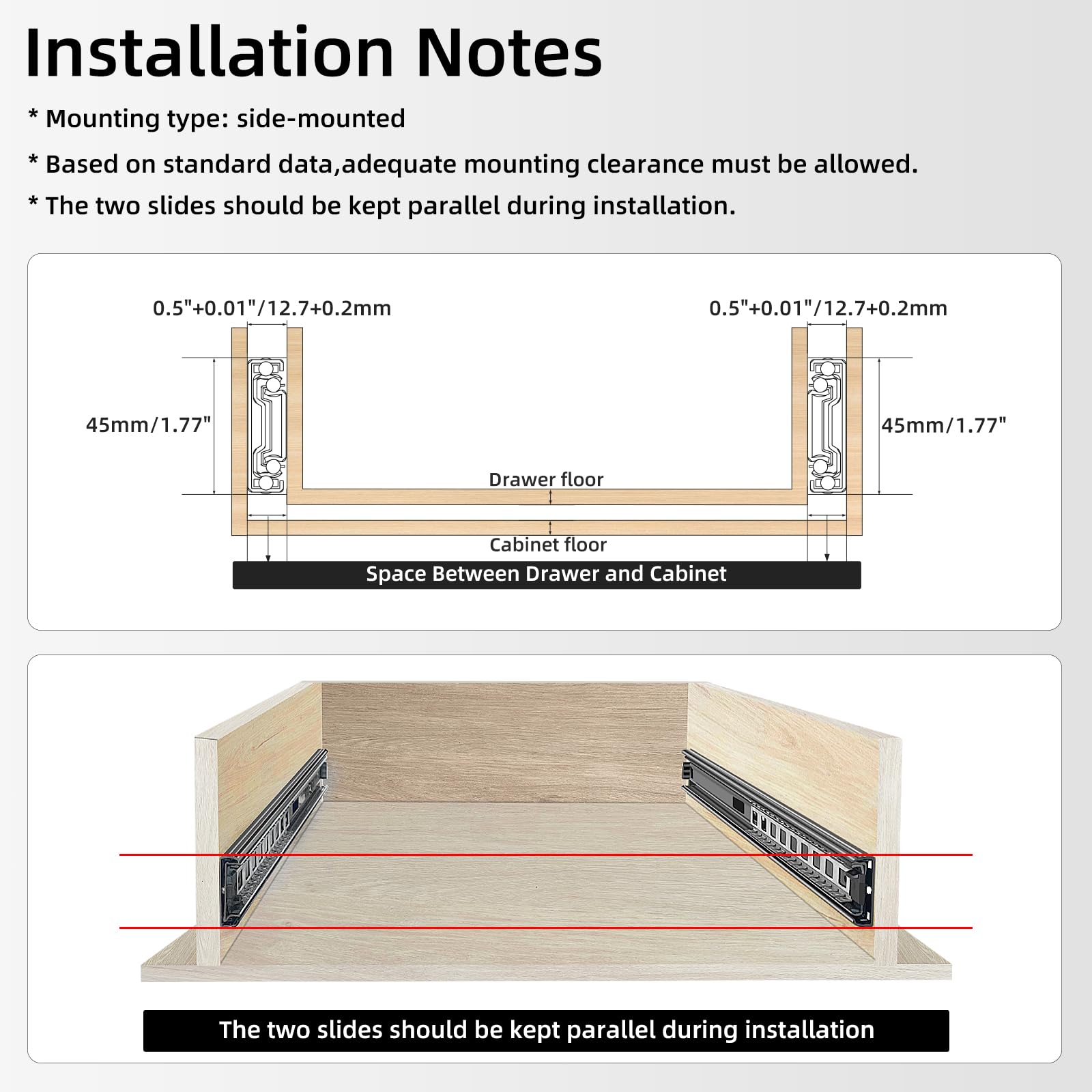 Linder Group Inc L3PS3CUQ Drawer-Slides - View #8