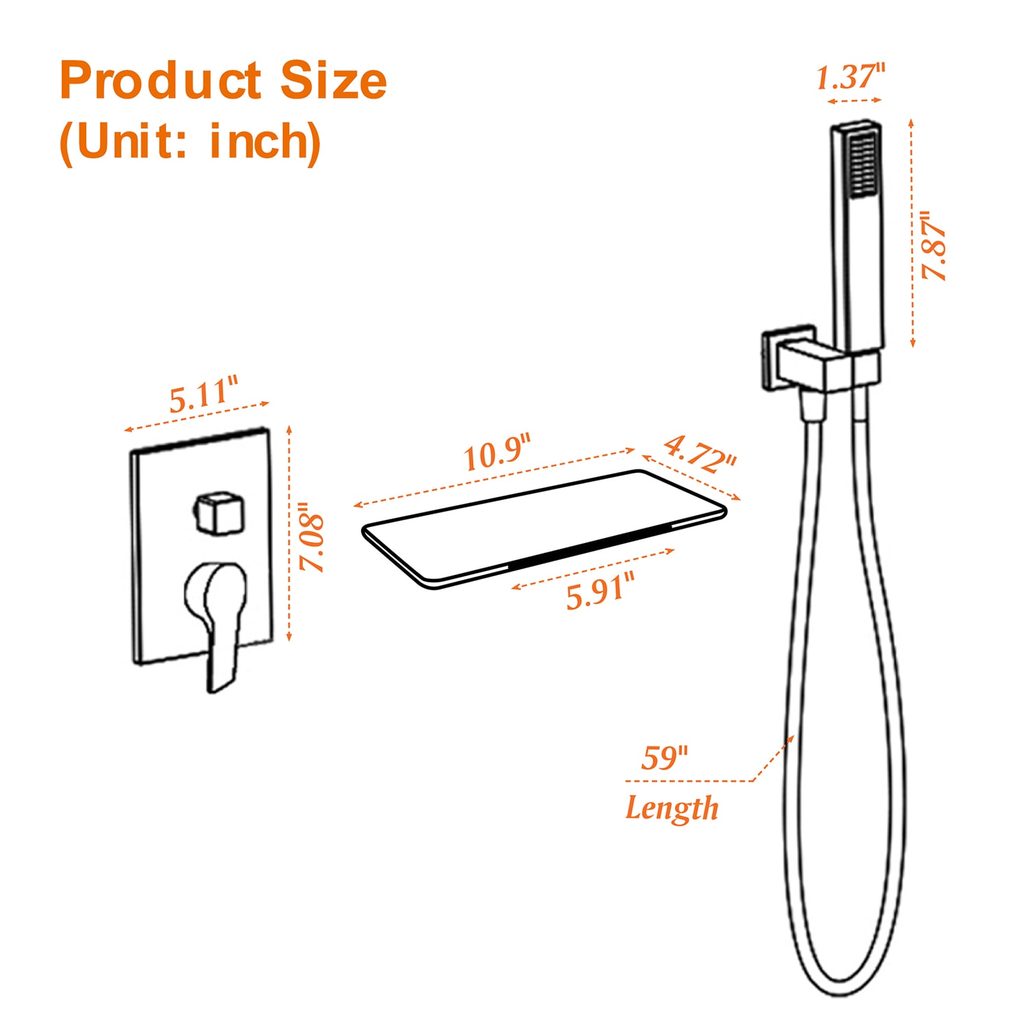 Cobbe LSSSSFJ0300G Roman-Tub-Faucets - View #10
