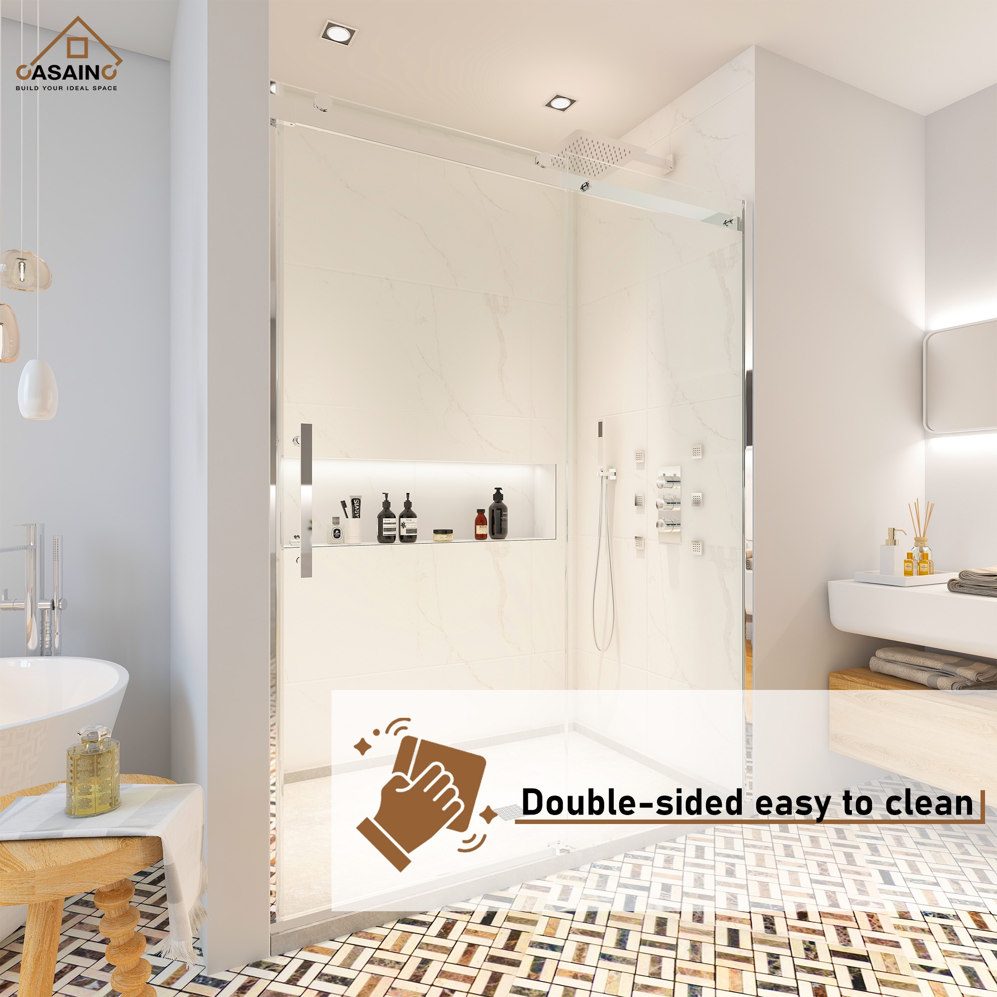 CASAINC SL-TL-C-T113 Shower-Doors - View #4