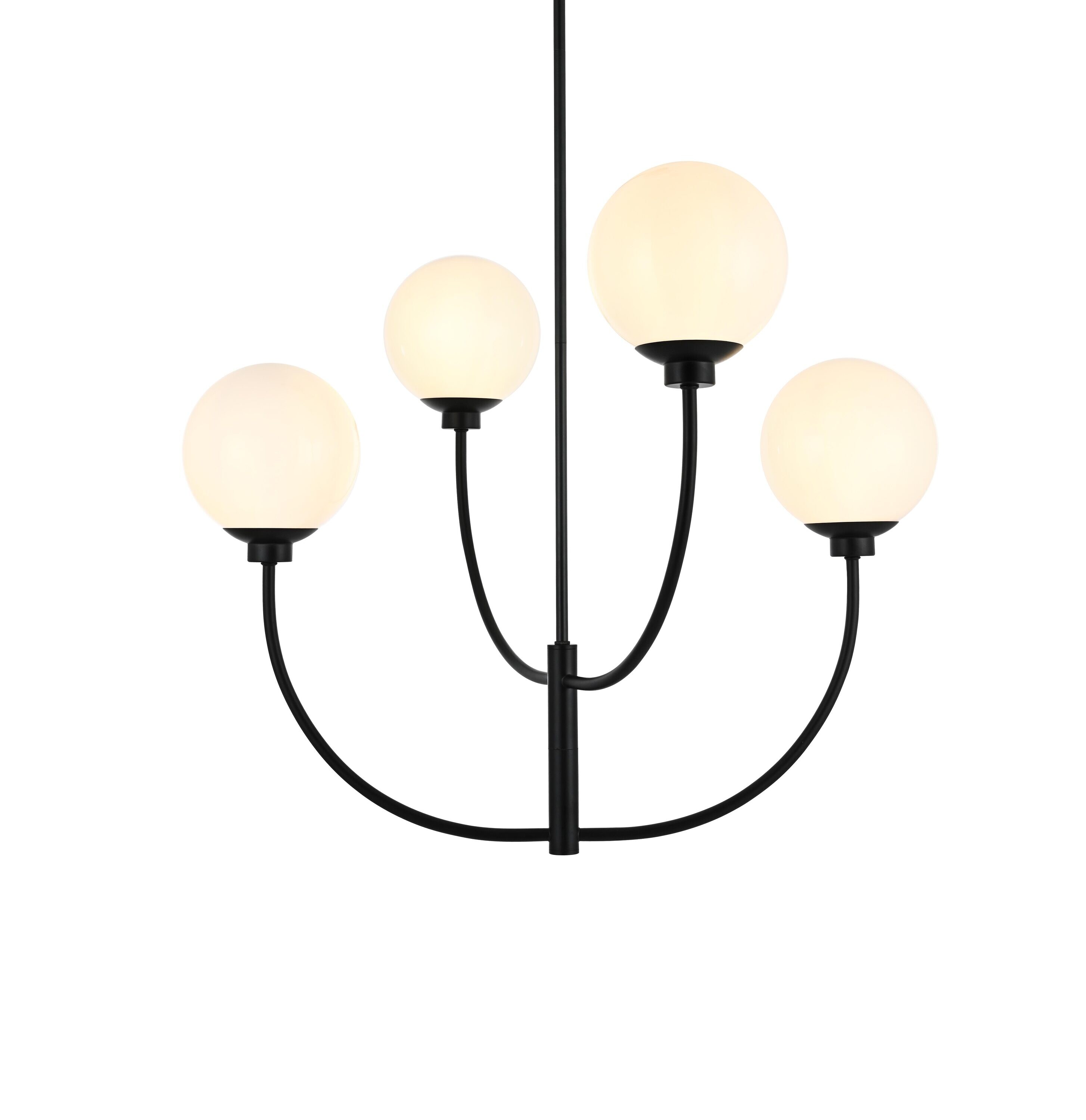 Elegant Decor HFDL2442D30BK b090015 - View #3