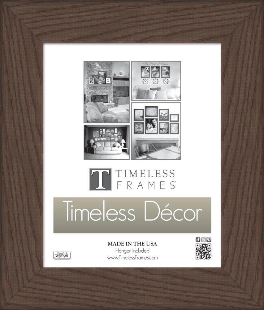 Timeless Frames 80832 Espresso Wood Picture Frame (6-in x 8-in)