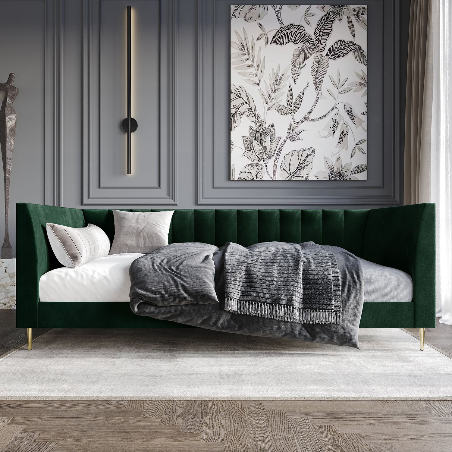 ChaletPosh C5082T-GN-VV beds - View #2