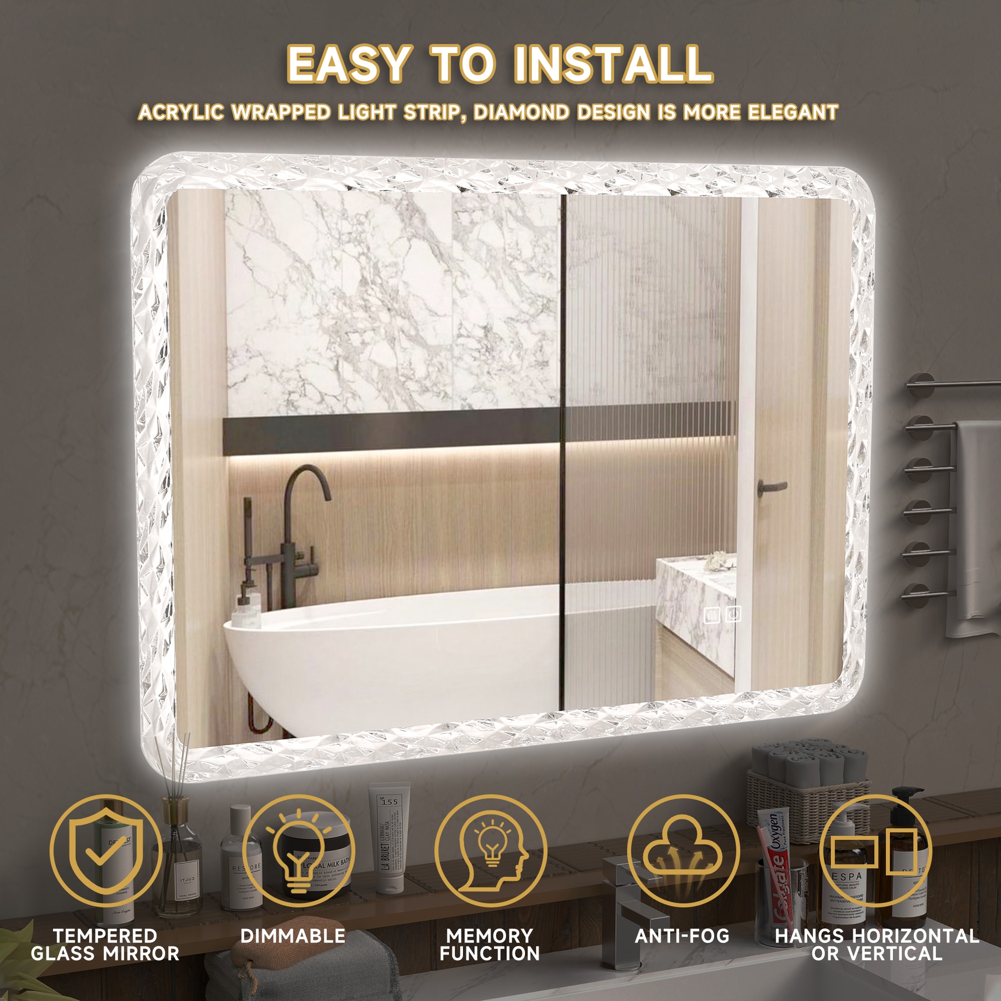 Damerin 1025MDS02 Decor-Mirrors - View #3
