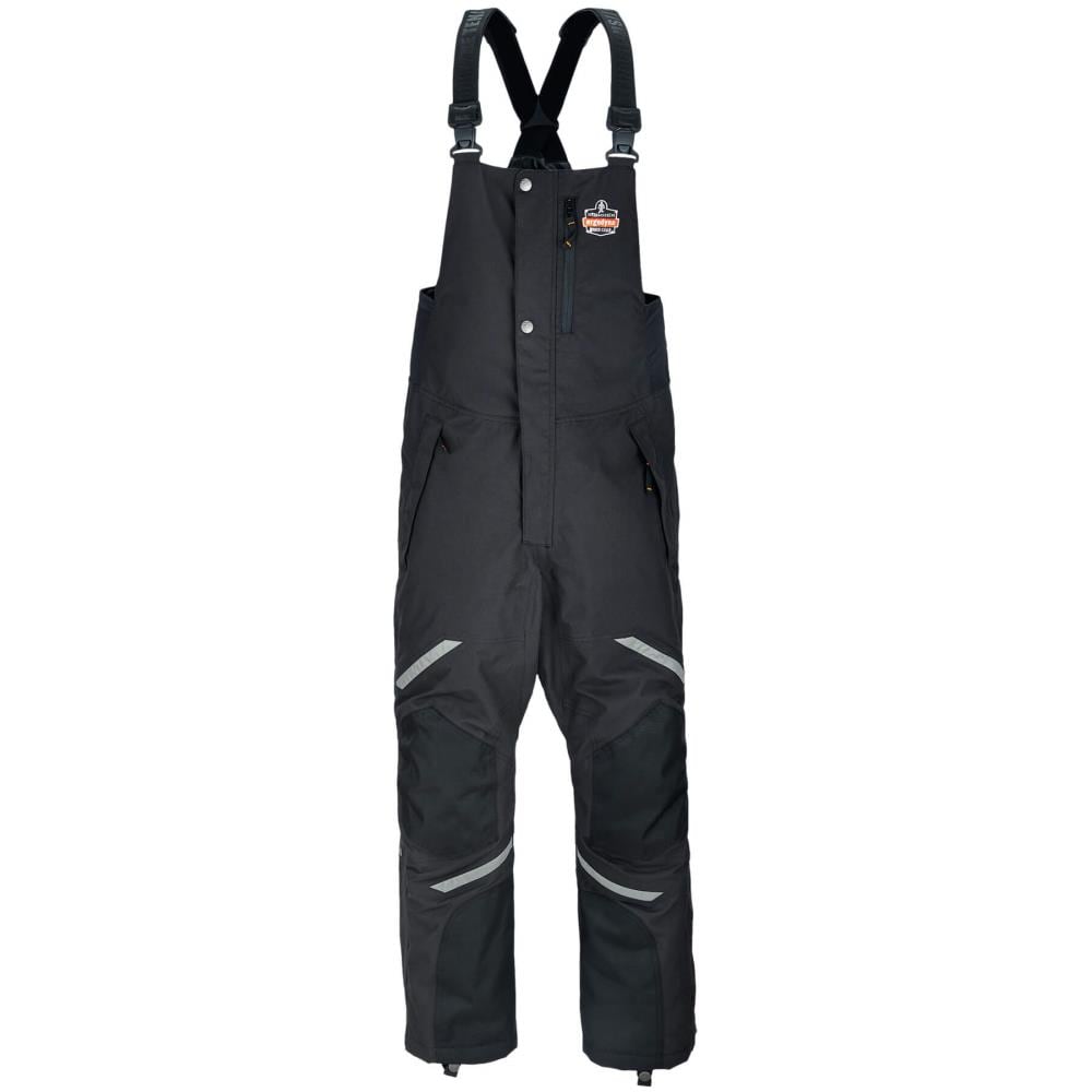 Ergodyne N-Ferno 6471 XL Black Thermal Bibs