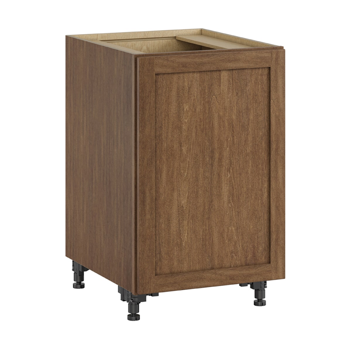 Whalen CLICK-IT LWSCLICK-05LW Sherwood Hills 21-in W x 34.5-in H x 24-in D Walnut Birch Base Ready to assemble Plywood Cabinet (Raised Panel Shaker)