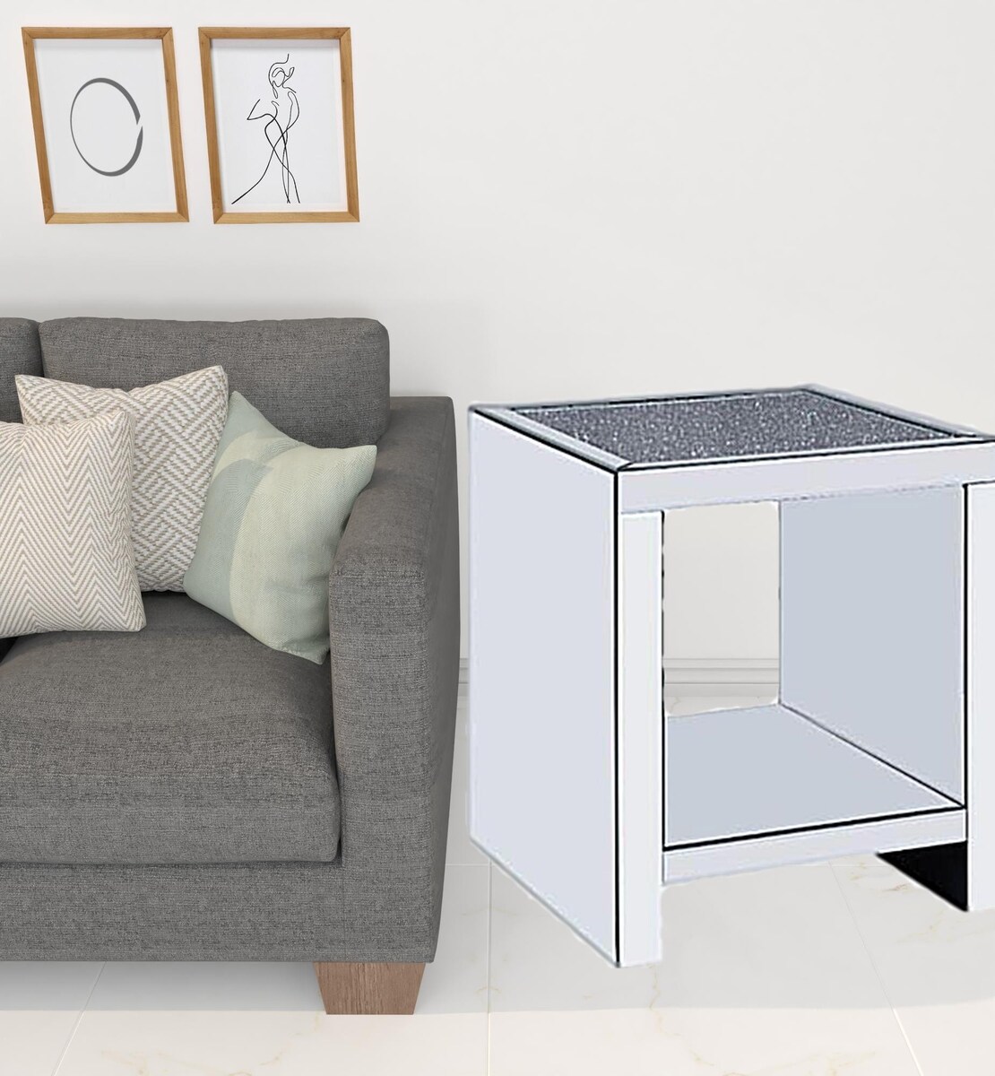 HomeRoots 4000486369 End-Tables - View #2