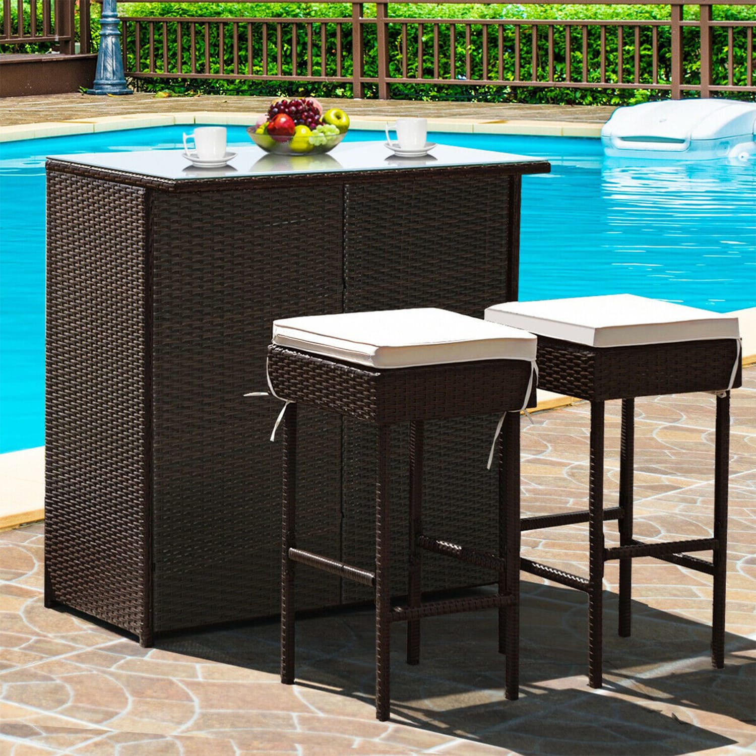 WELLFOR OUG68745WH Patio-Dining-Sets - View #10