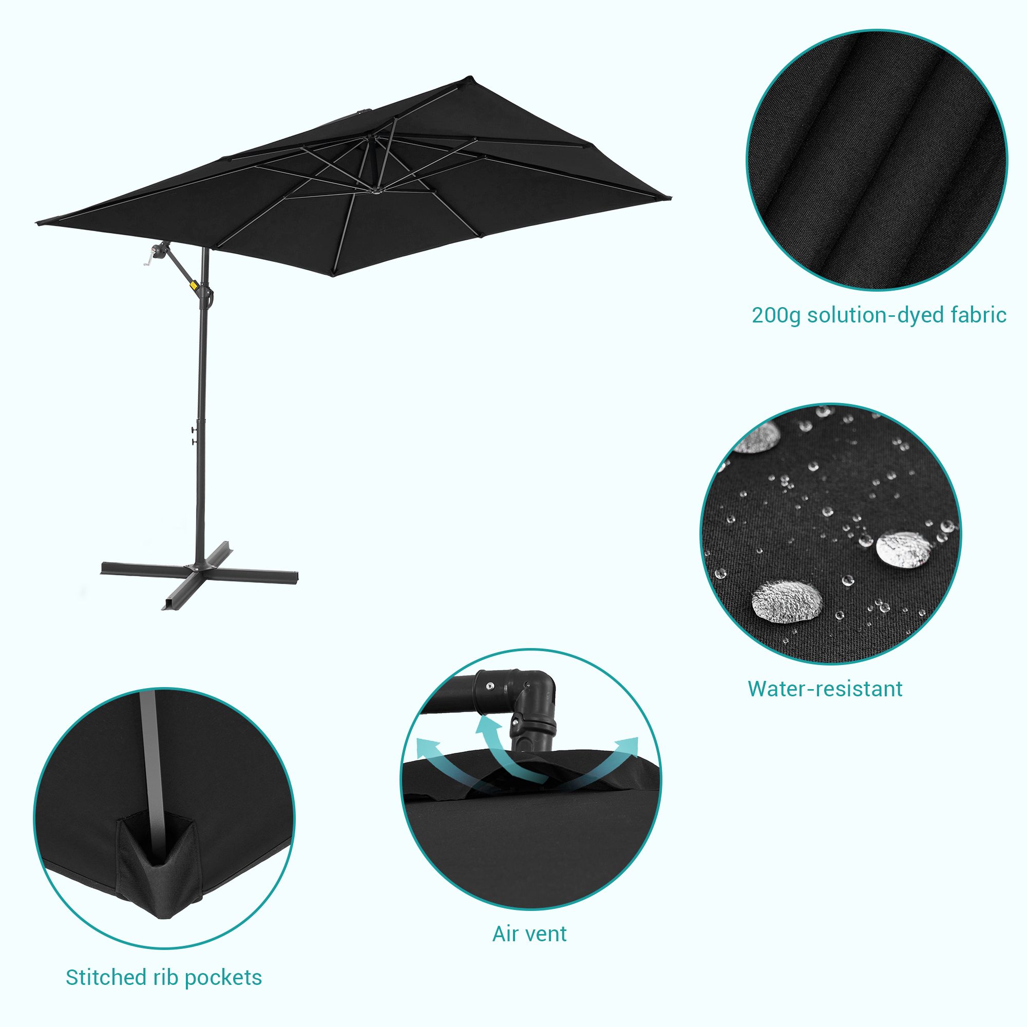 ACEGOSES LW-83BK Umbrellas-2 - View #3