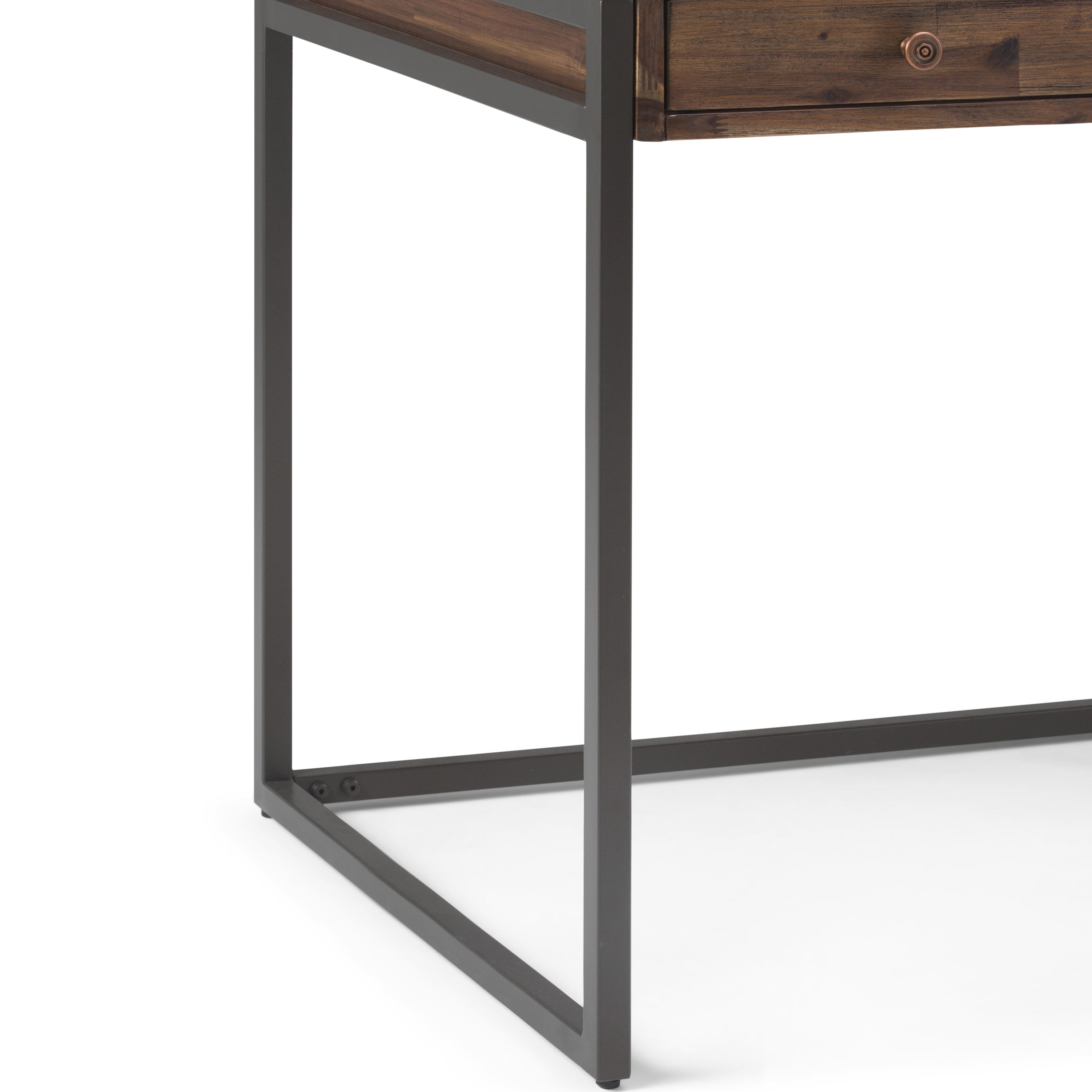 Simpli Home - Ralston Small Desk - Rustic Natural Aged Brown