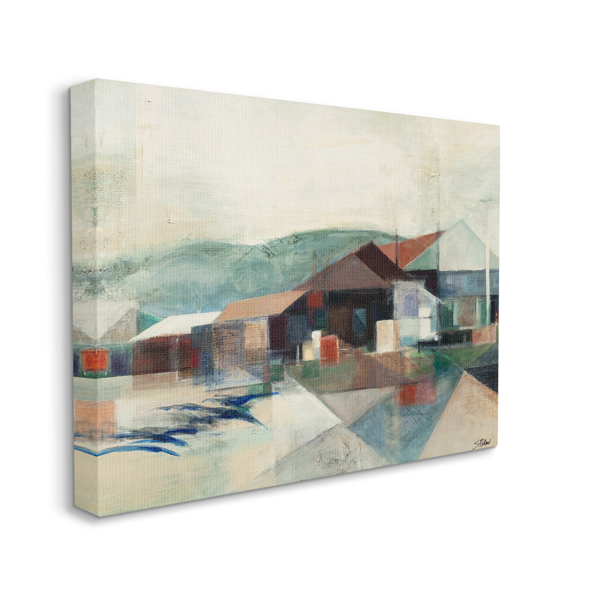 Stupell Industries AF-330-CN-24X30 Stacy Pollard 30-in H x 24-in W Coastal Print on Canvas