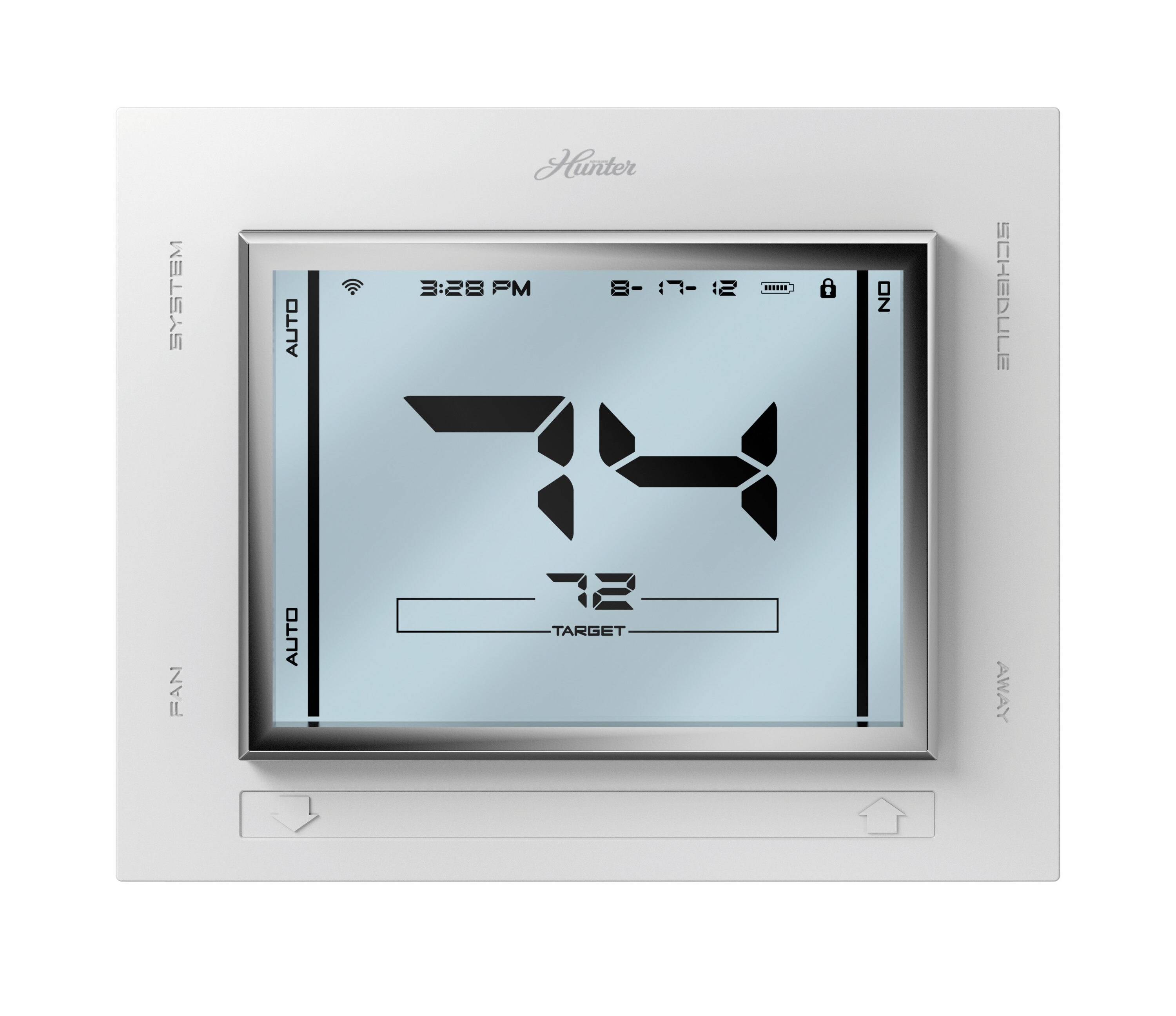 Hunter Programmable Thermostat Rectangle at