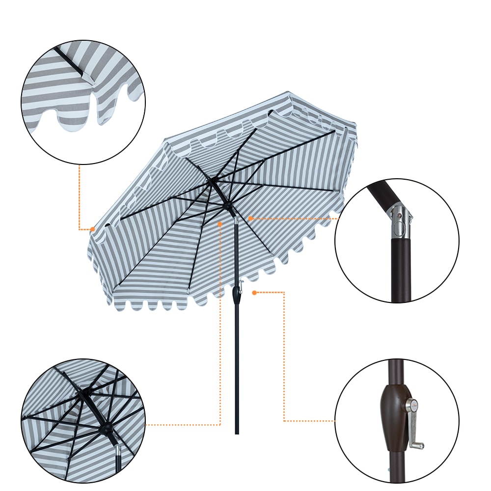 PolyTeak UMBL-11FT-NVW Umbrellas-2 - View #4