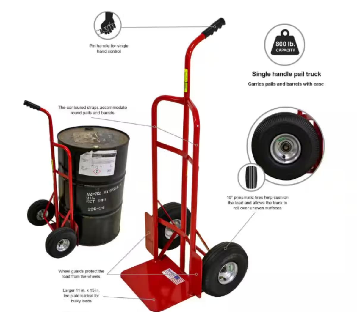 Milwaukee DC30022 Hand-Truck-Dollies - View #6