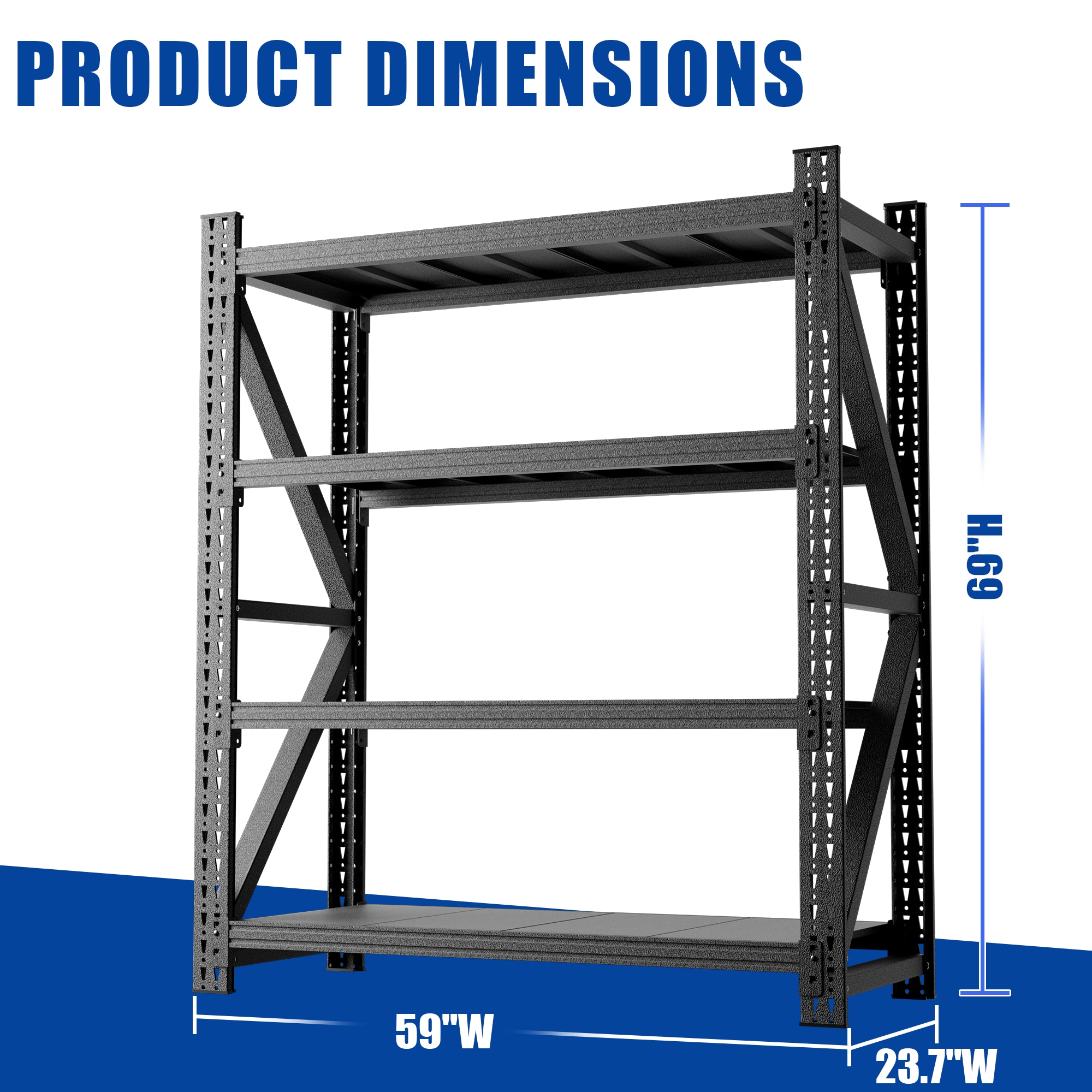 JUSHUA MT-457278 Free-Standing-Shelving - View #2
