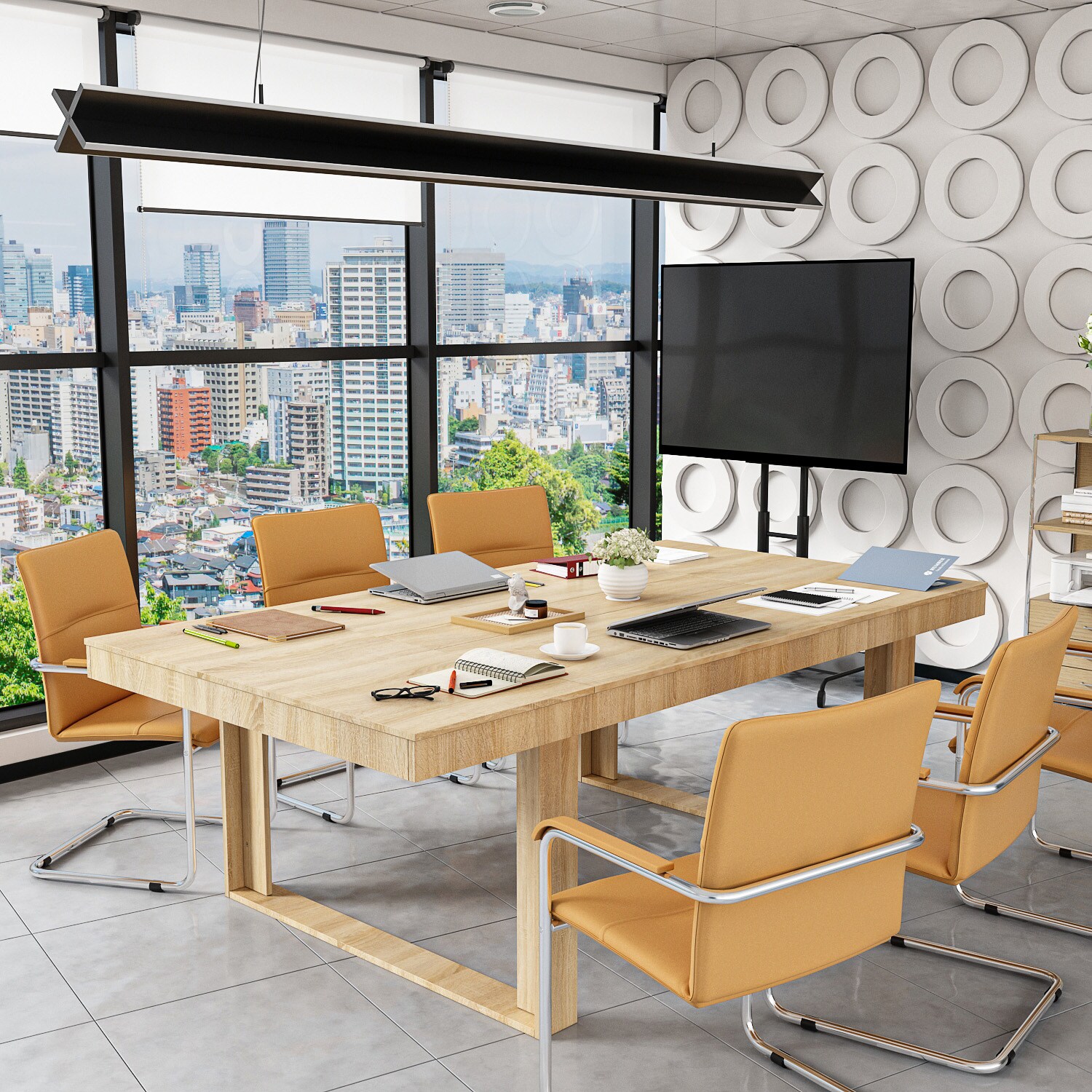 FUFU&GAGA LJY-JH0278-01 desks - View #3