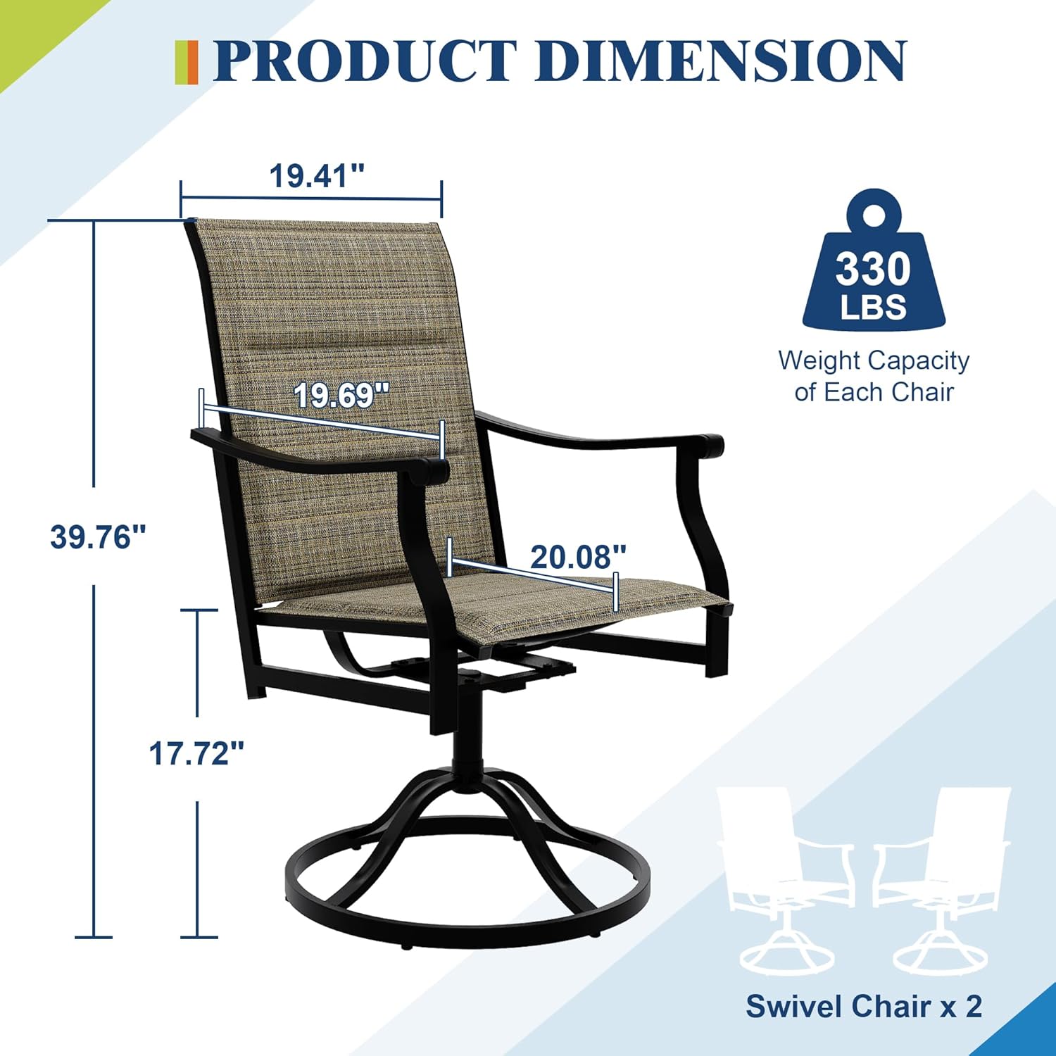 Qeetex LHF-DYQ-PHO-334SGBMA Patio-Dining-Sets - View #2