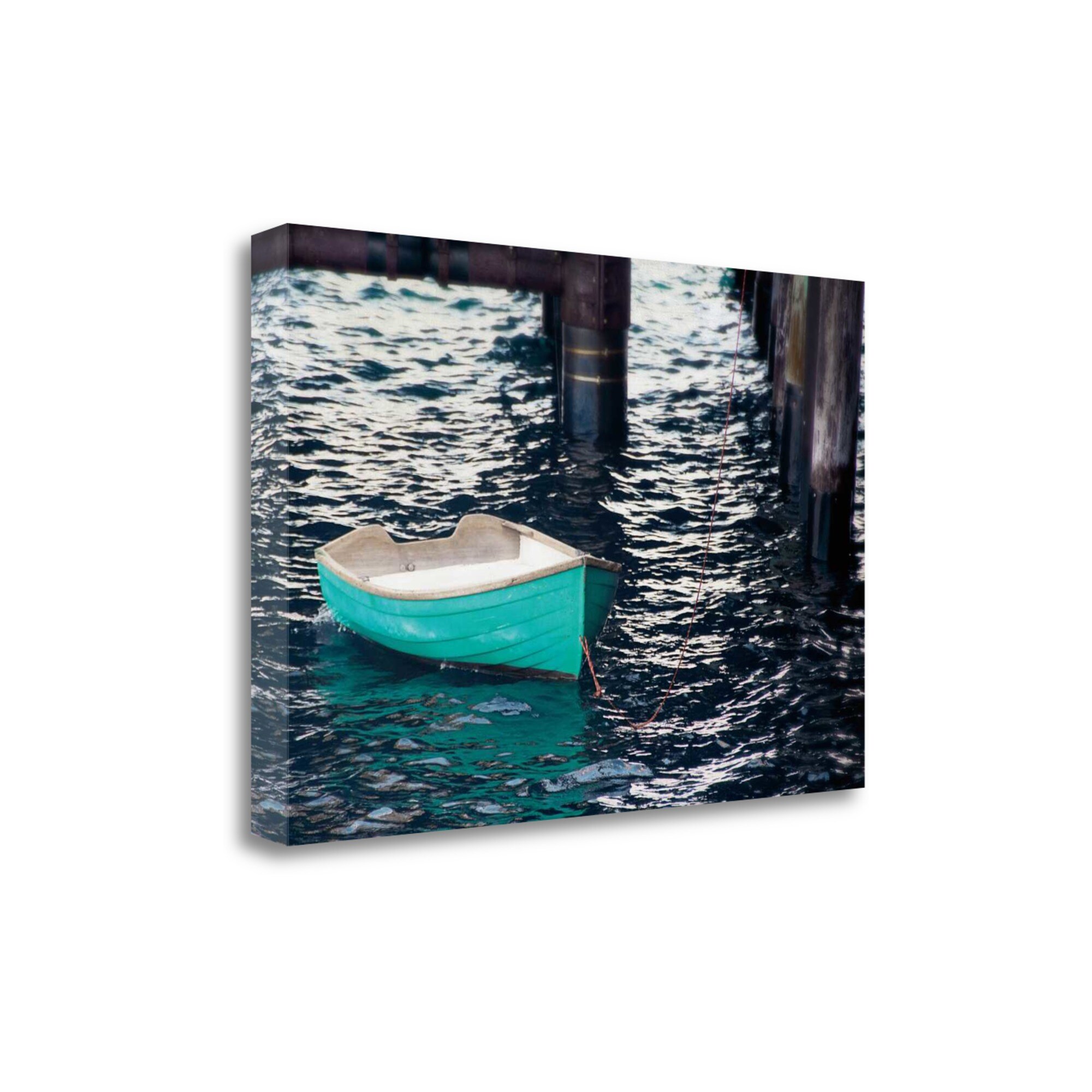 Tangletown Fine Art WA622326-3926C Rowboat Ii Elizabeth Urquhart 26-in H x 39-in W Photography Print on Canvas