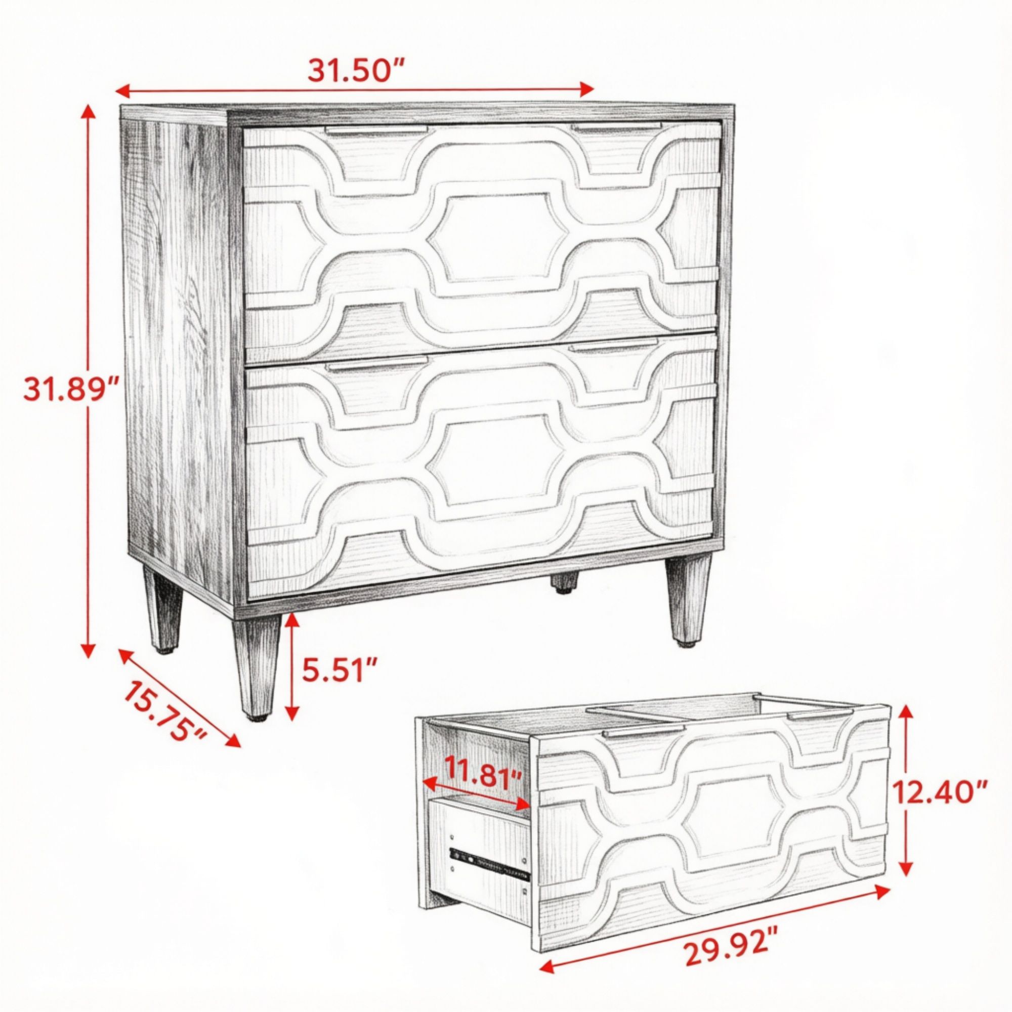 JUSHUA WXY-7RTEP6 Filing-Cabinets - View #3