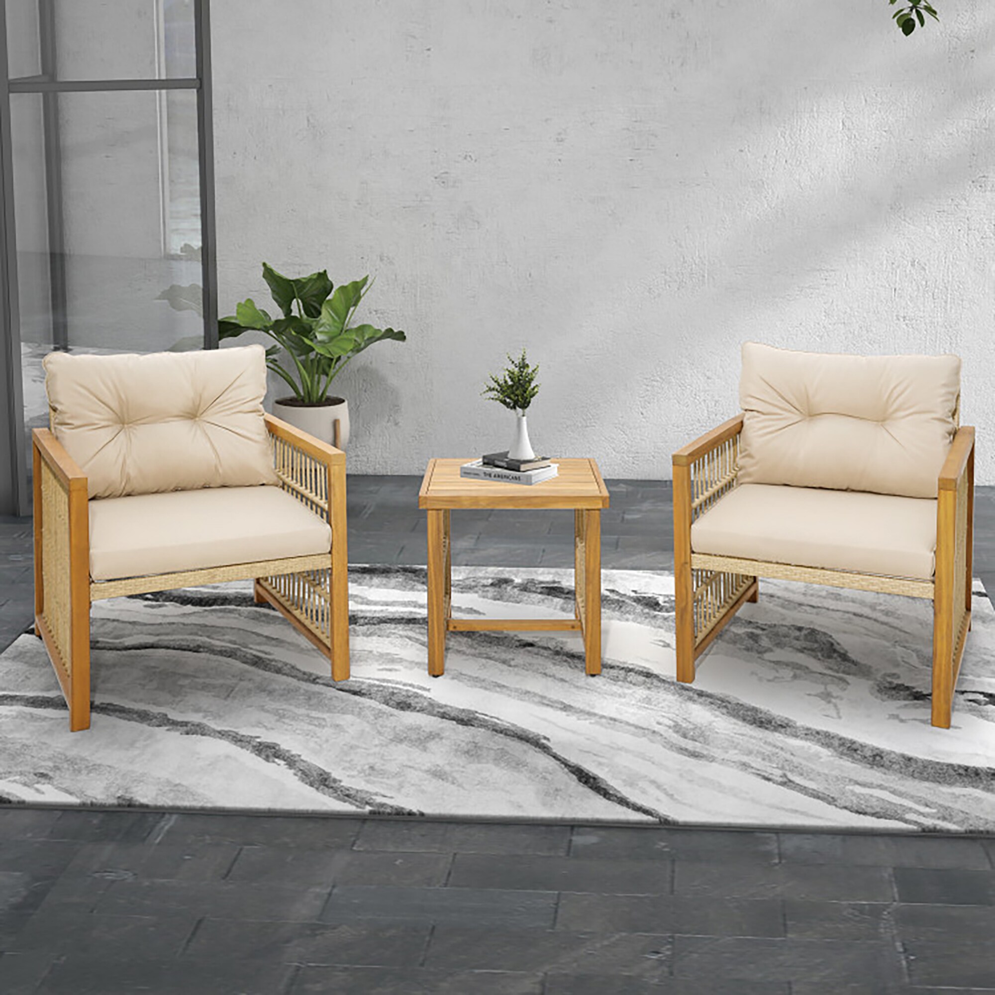 Forclover ALW37-OR Patio-Conversation-Sets - View #8
