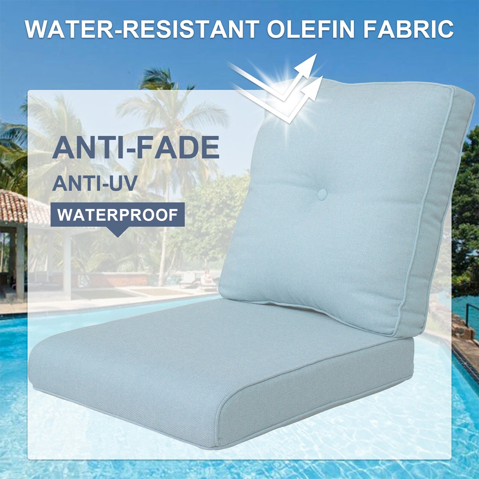 Pocassy PJZBD06-4AA Patio-Furniture-Cushions - View #4