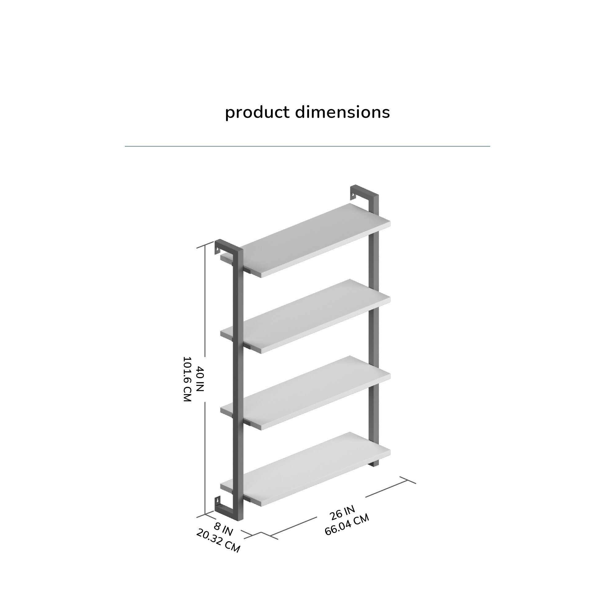 MH LONDON MH-ST-375 Wall-Mounted-Shelving - View #12