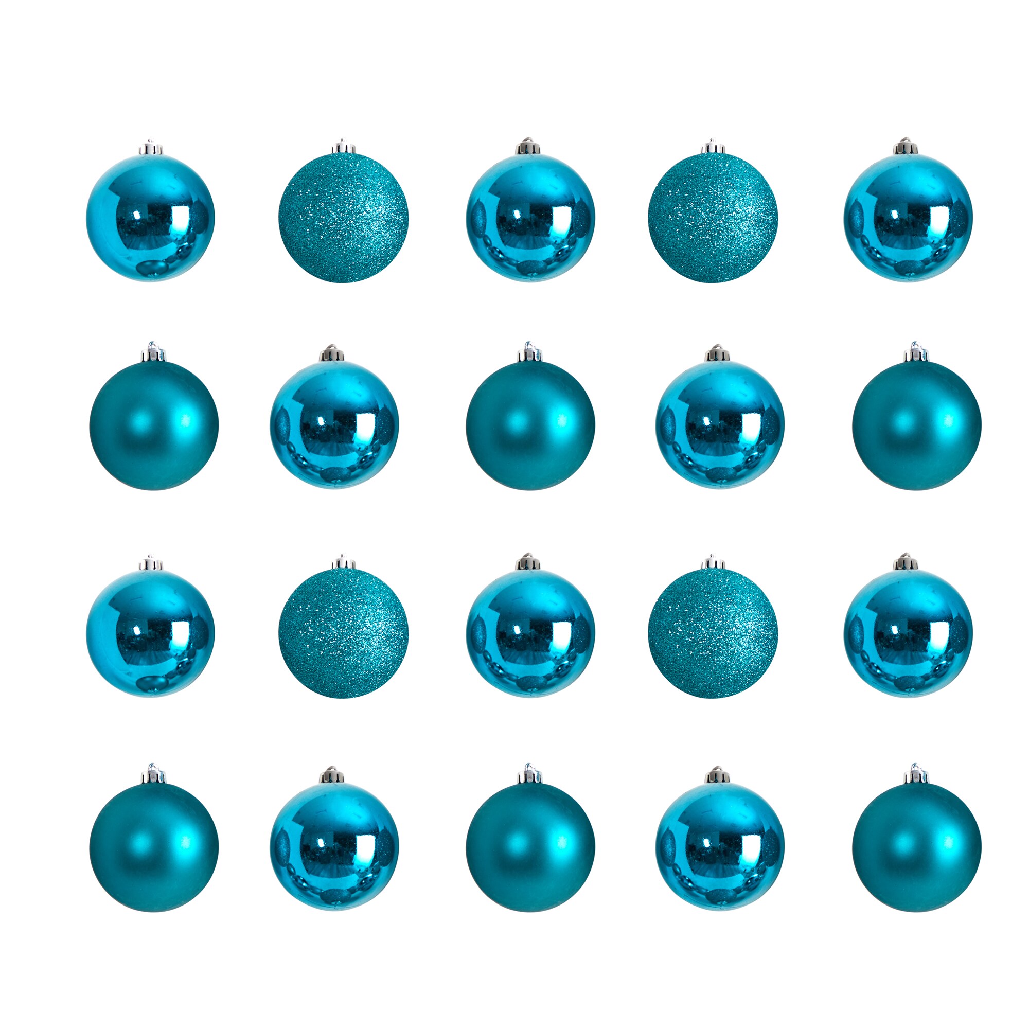 Nearly Natural D1056-TL Blue Standard Indoor Ornament Shatterproof