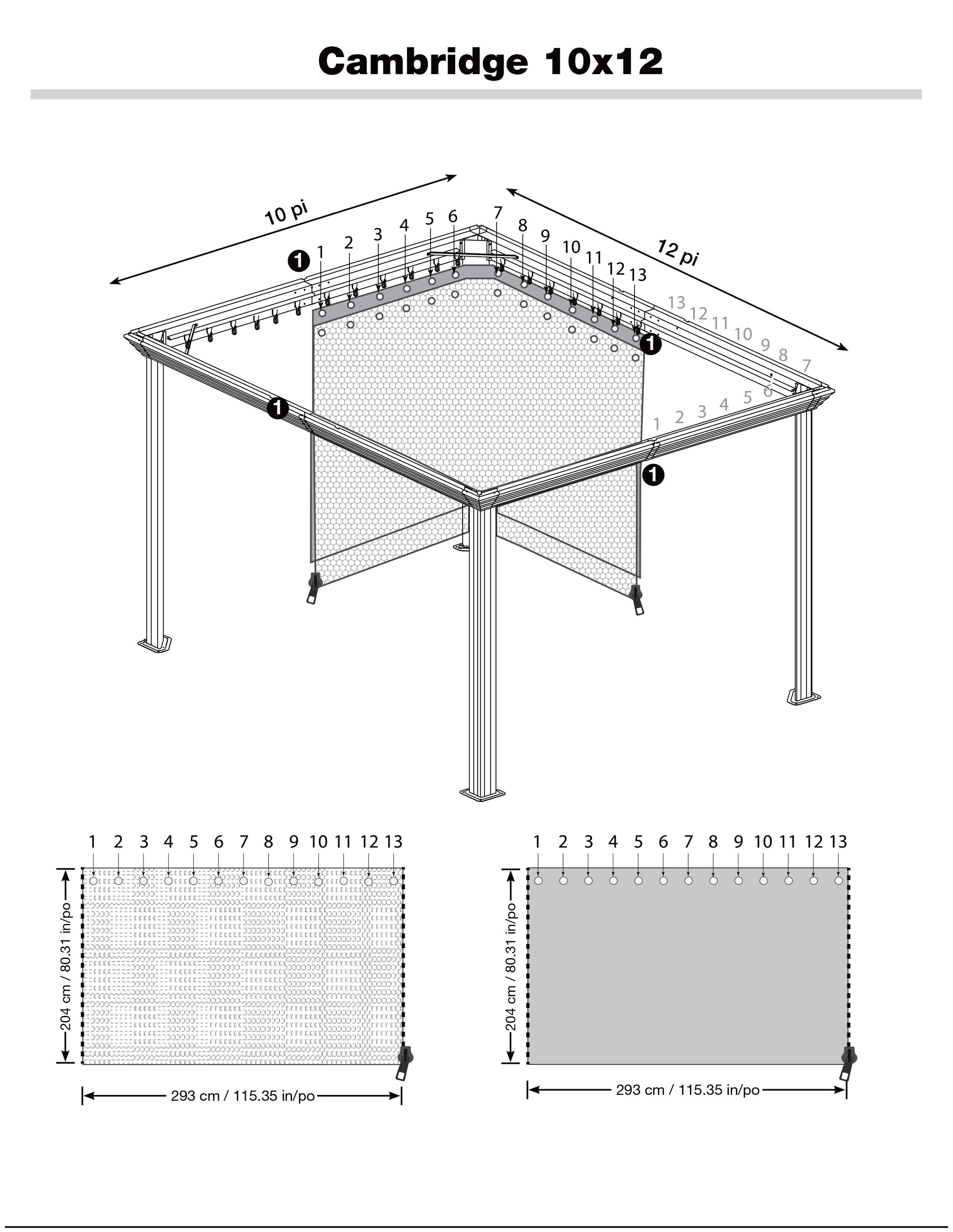 Sojag 135-9168822 Gazebo-Parts-Accessories - View #6
