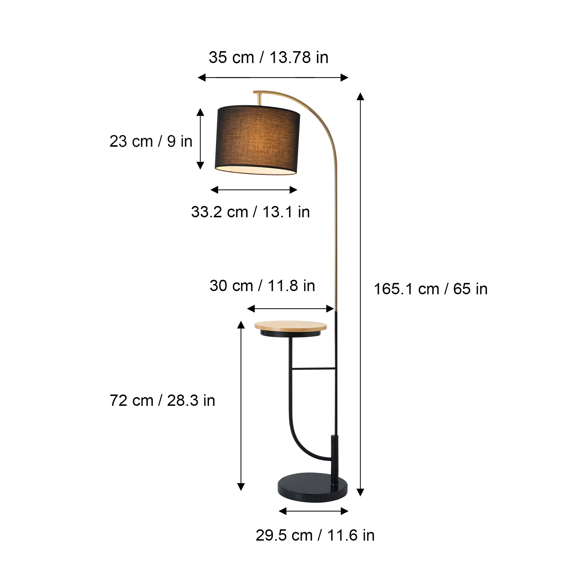 Teamson Home VN-L00071B floorlamps - View #4