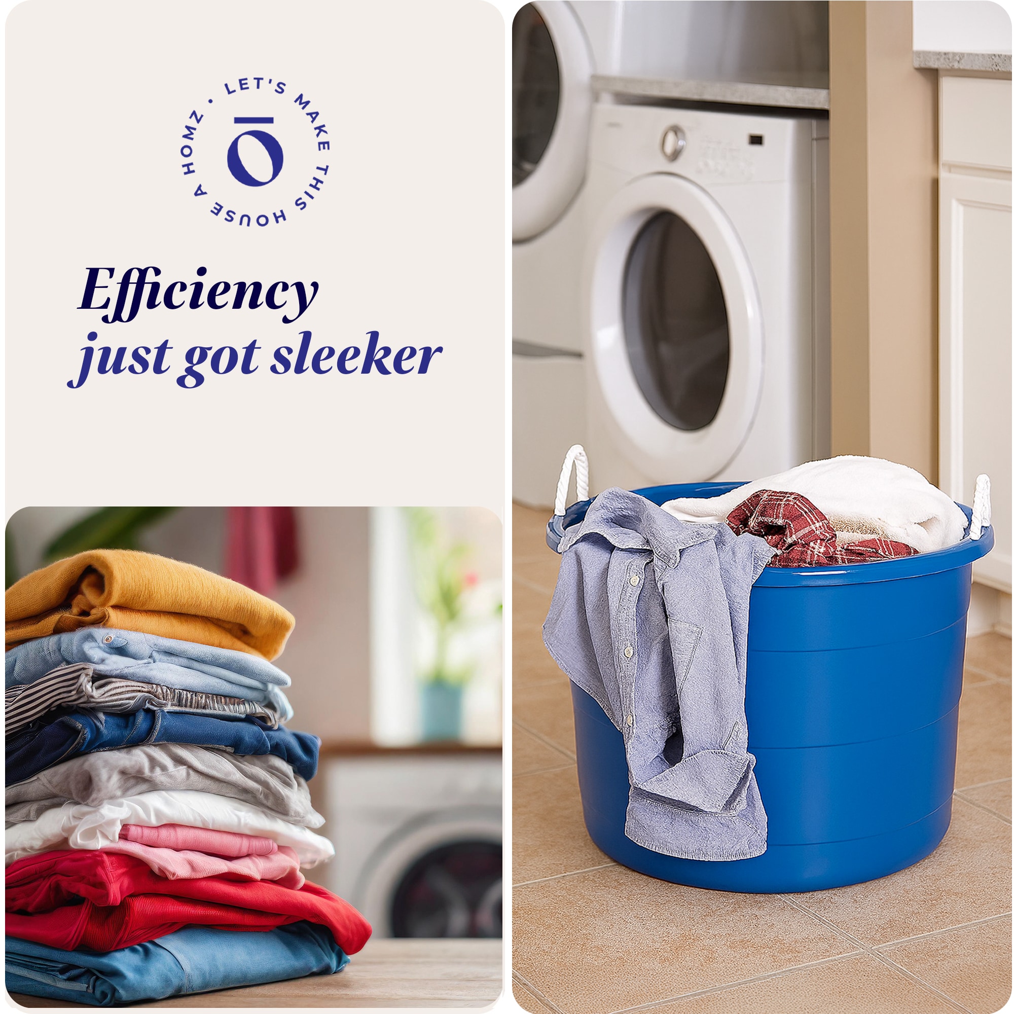 Homz Products 2 X 0402BLDC.02 Bins-Baskets - View #5