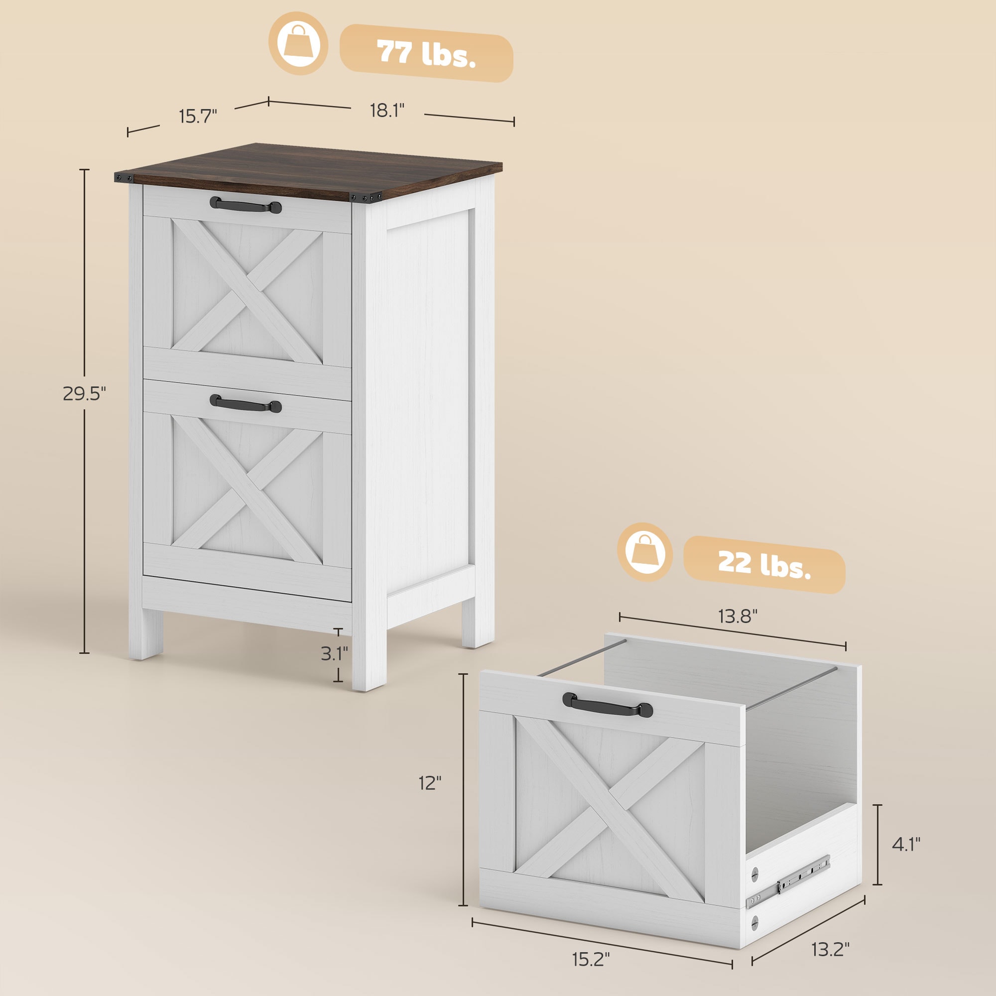 LUXEYARD DS-R-O-351 Filing-Cabinets - View #5
