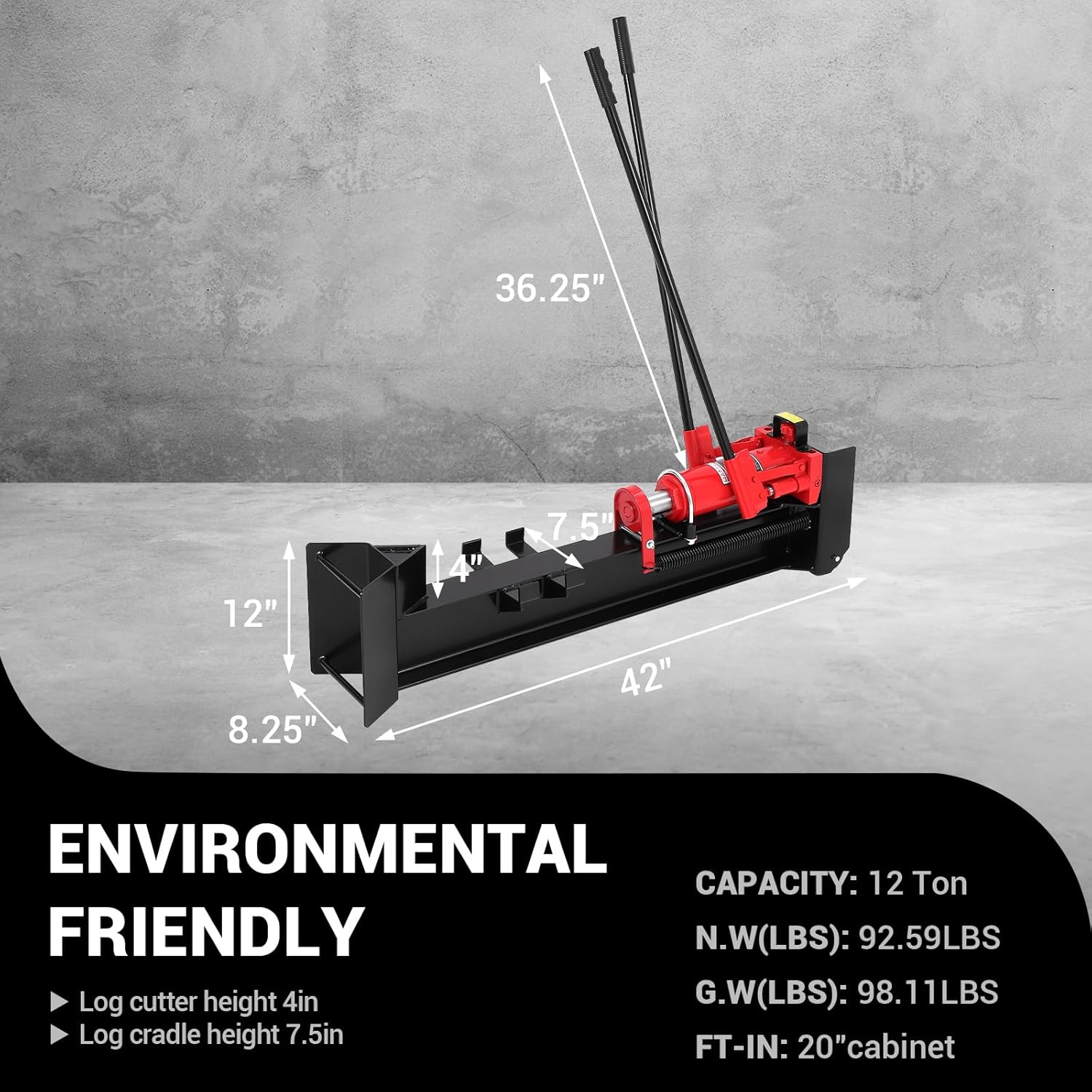 Garvee GGL-0827258588421 Electric-Log-Splitters - View #2