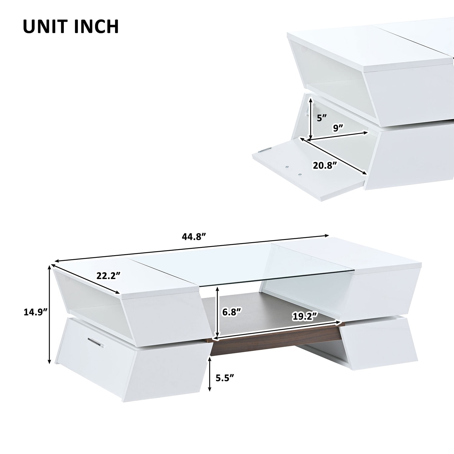 SINOFURN SYA250033WT Coffee-Tables - View #10