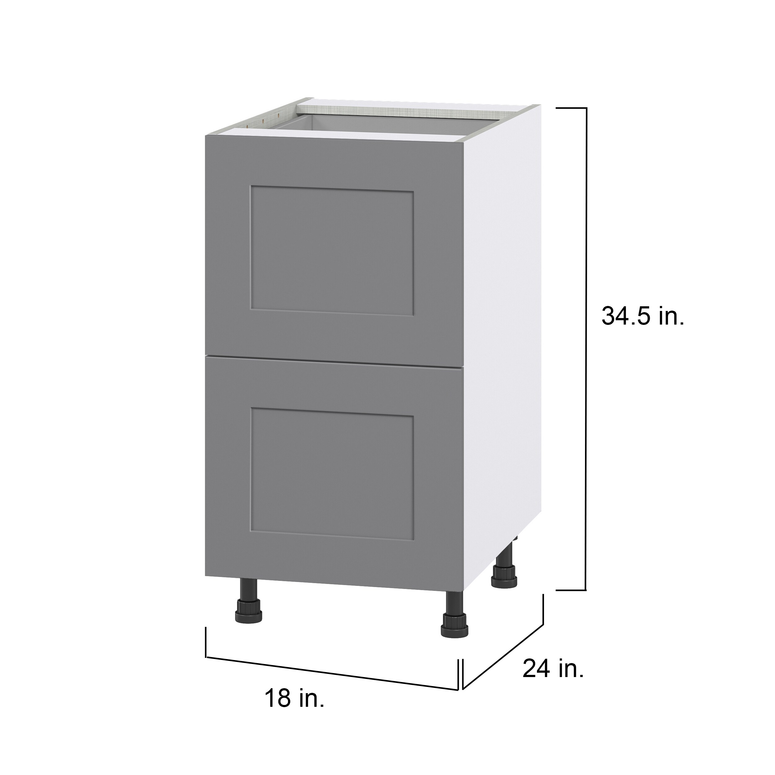 Hugo&Borg DSB2D18I1-BM Cabinets-Kitchen - View #4