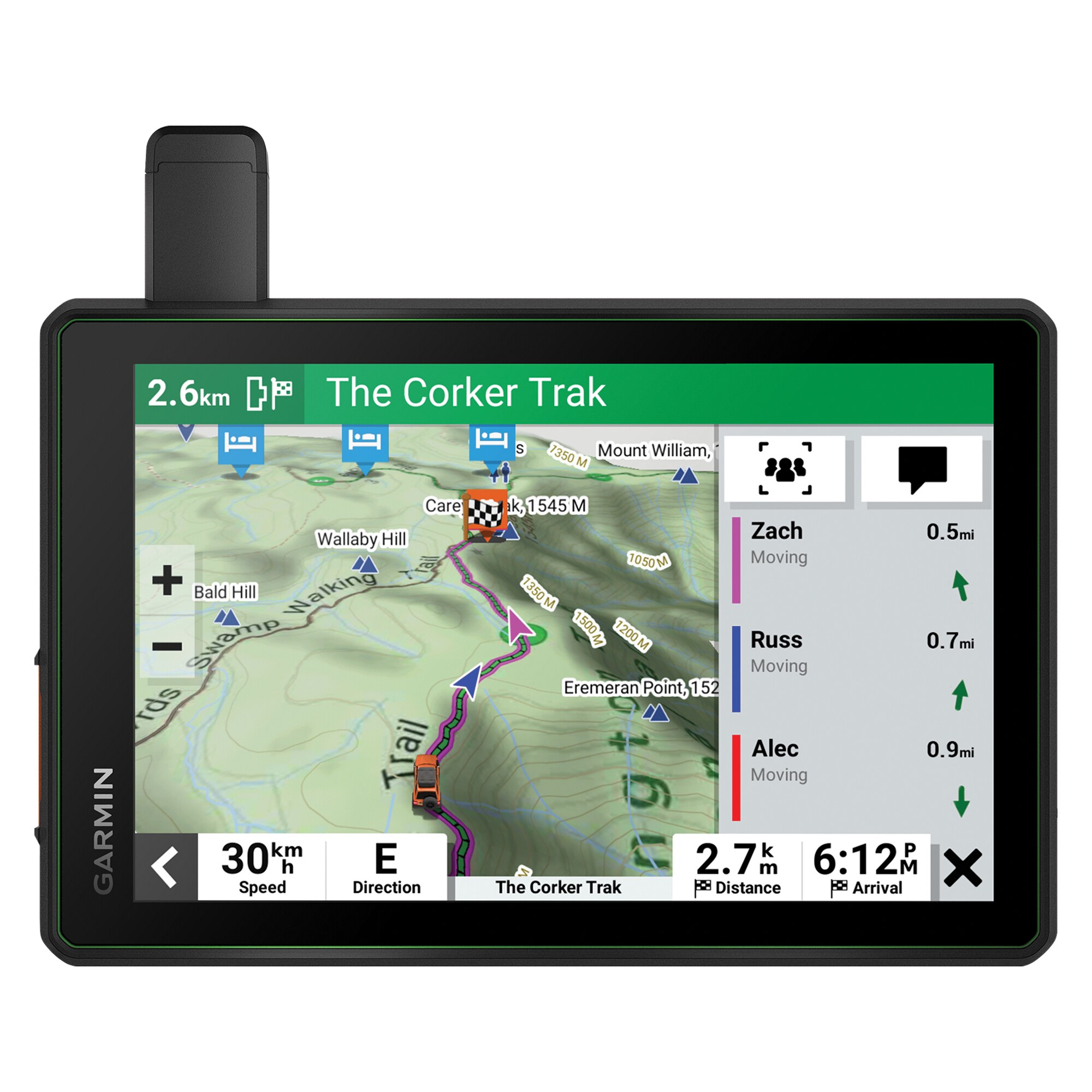 Garmin Tread®  Powersports GPS with Ride Radio