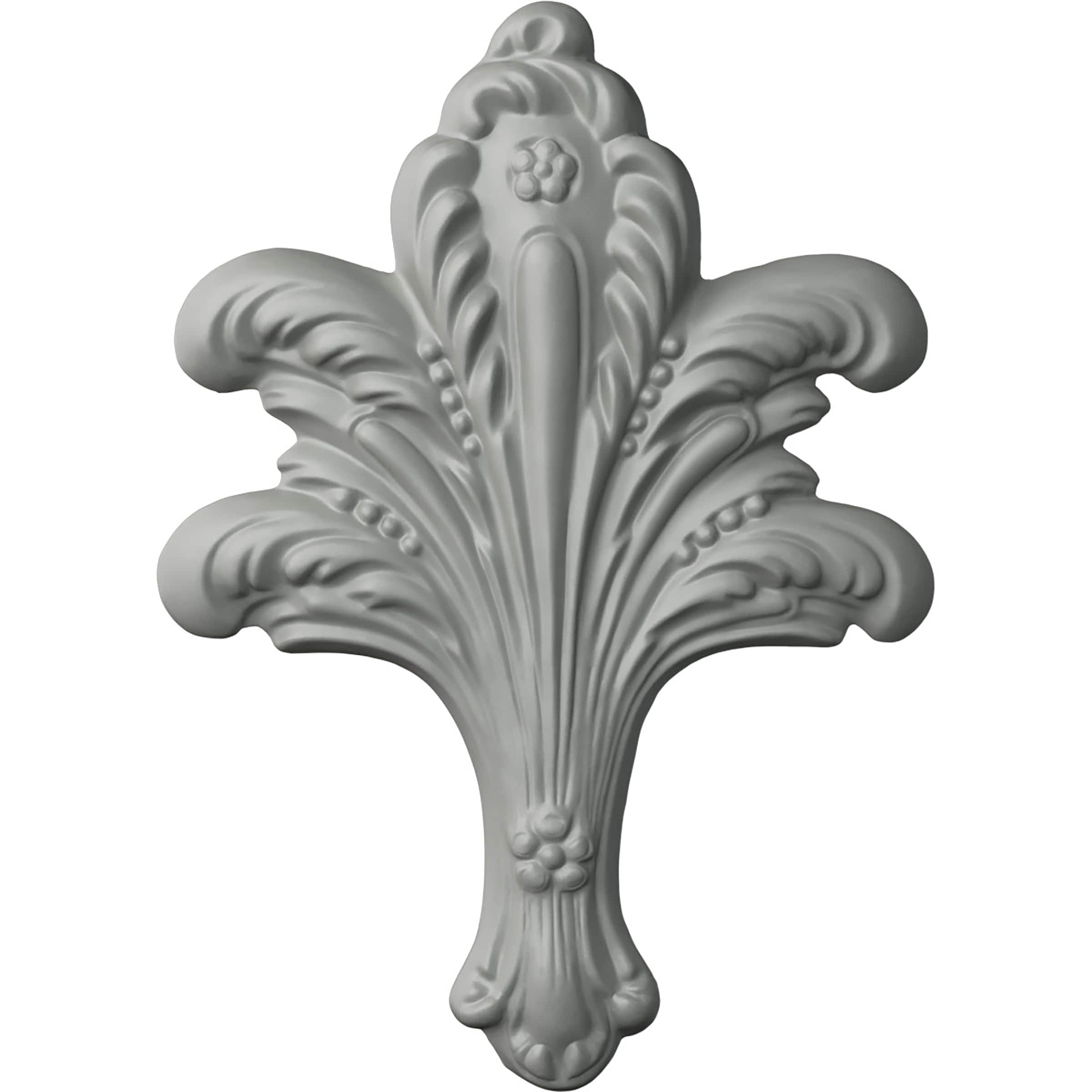Ekena Millwork ONL06X08X01LF Leaf Bundle 6.25-in W x 8.75-in H Primed Applique