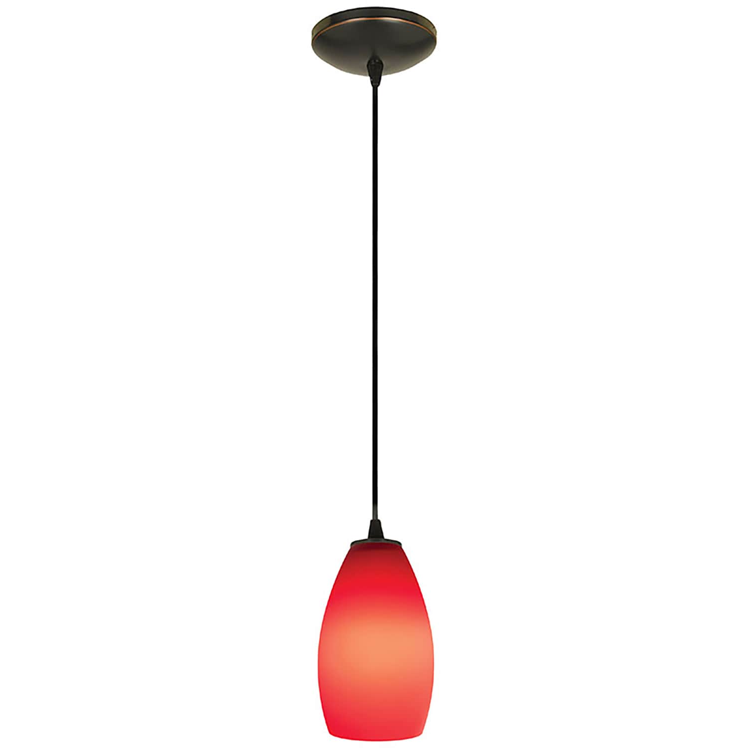 Access Lighting 28012-1C-ORB/RED Pendant-Lights - View #2