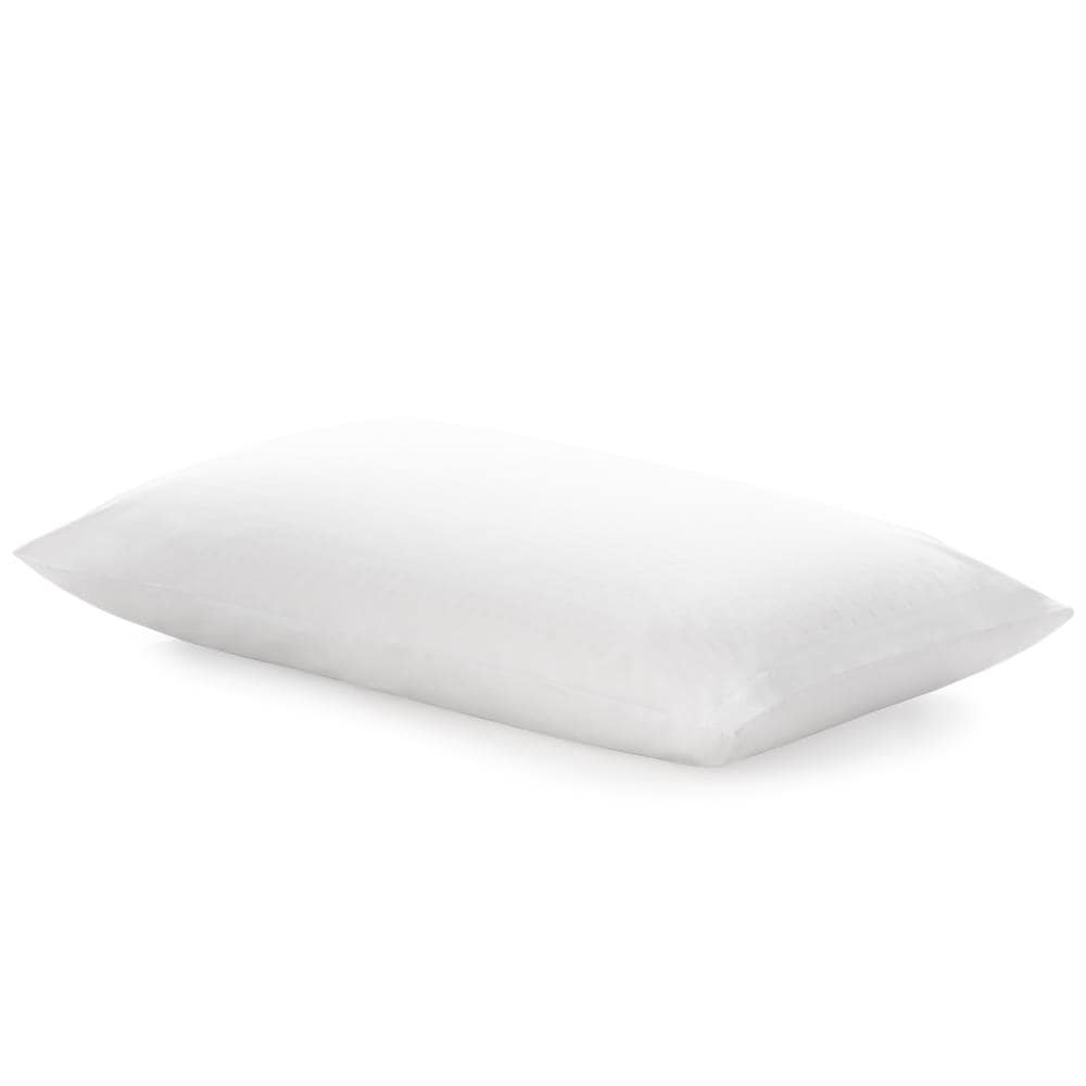 Linenspa Essentials Queen Medium Latex Foam Bed Pillow LZESQQHFLX at ...