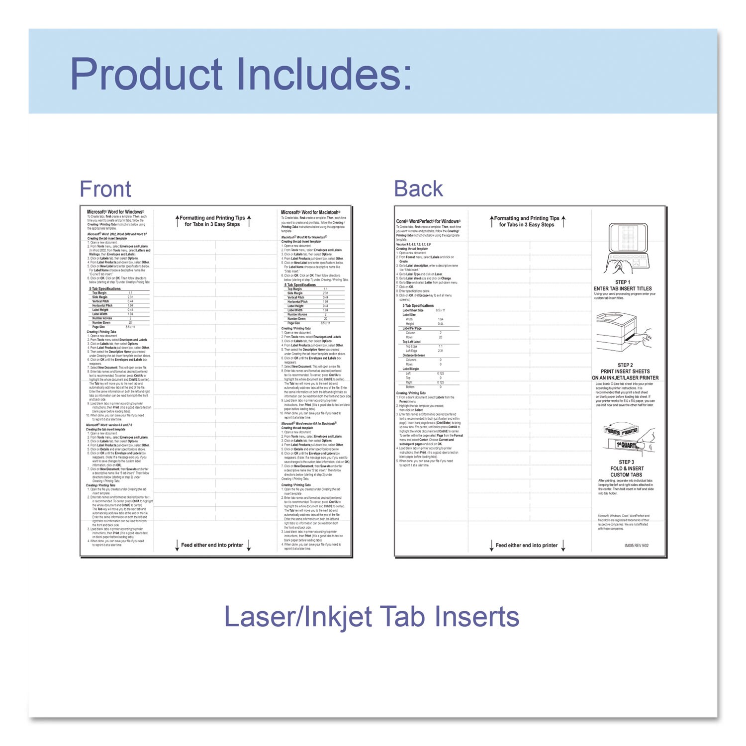 C-Line ESNCLI05557 Sheet-Protectors-Dividers - View #3
