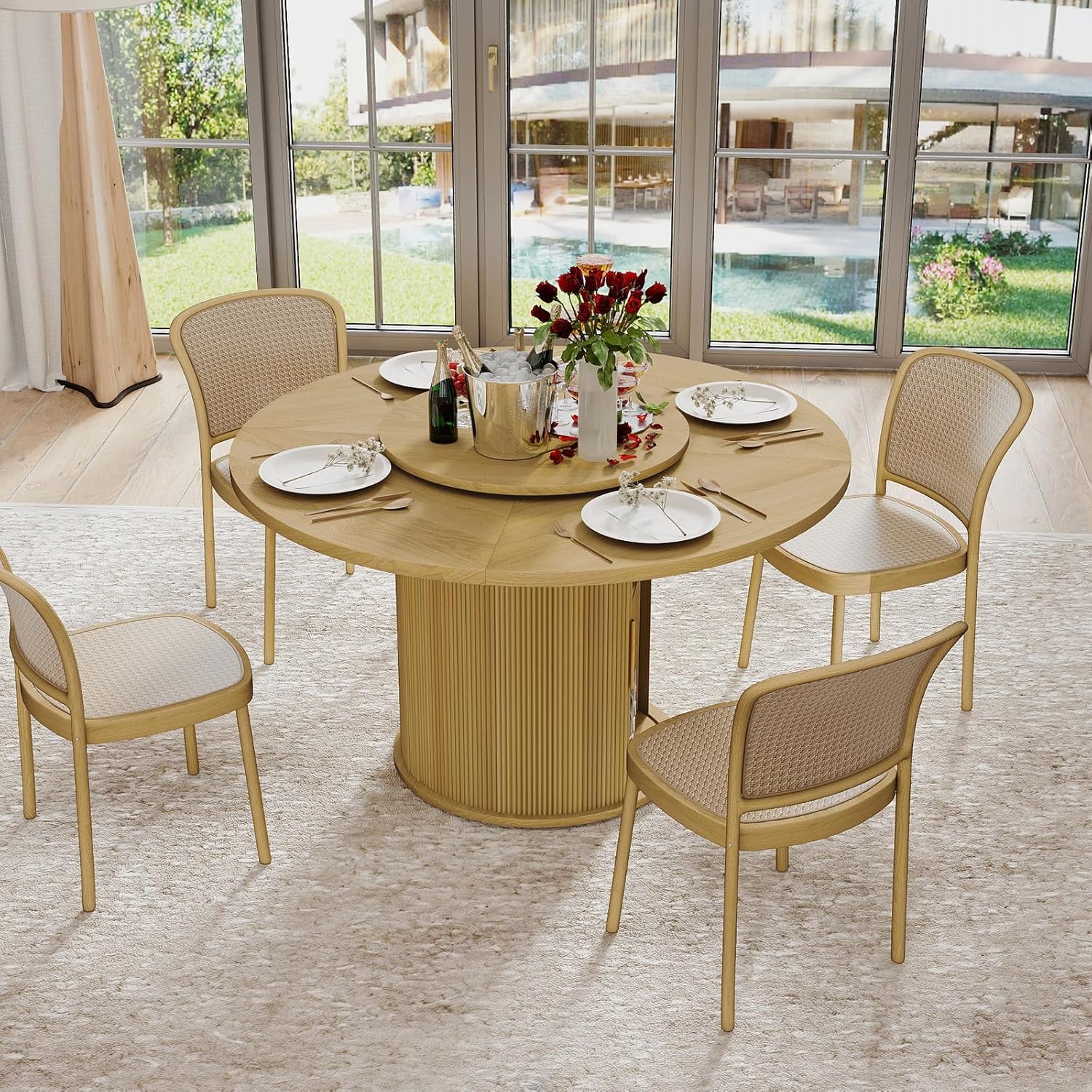 Zevemomo MZEVEG184 Dining-Tables - View #6