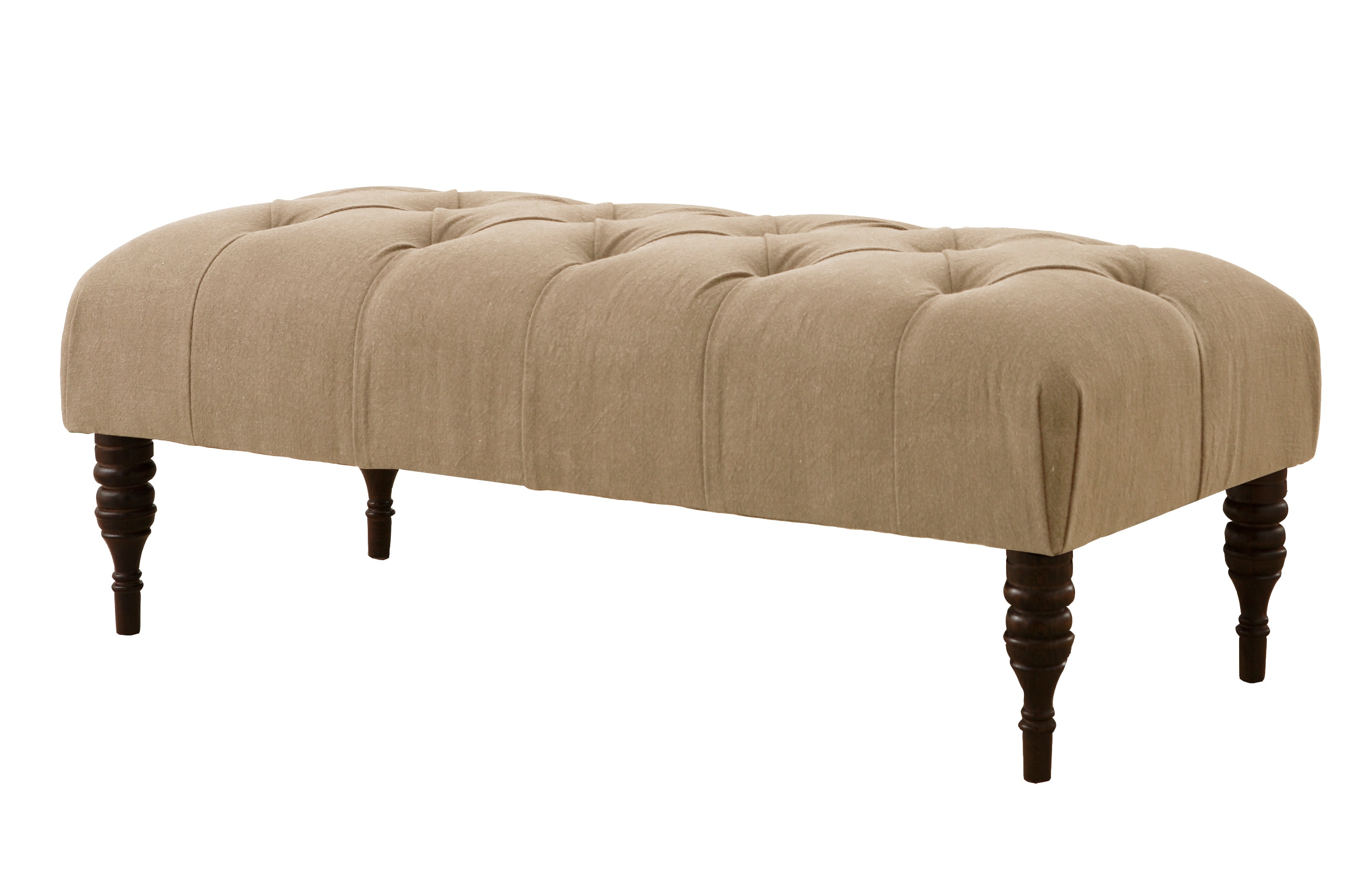 Skyline Furniture Southport Sandstone Accent Bench 49.5-in x 20-in x 18 ...