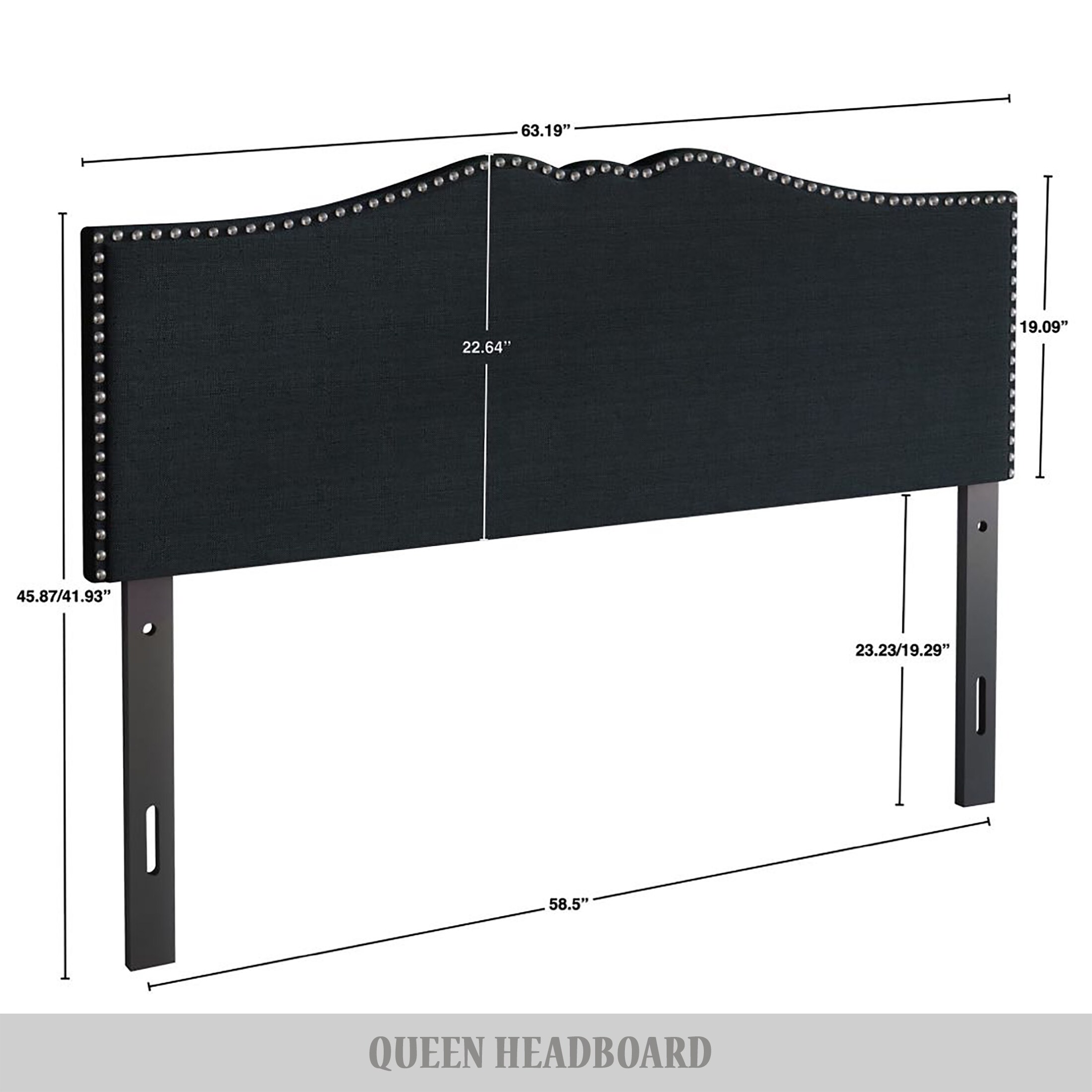 CasePiece C8375TUHB-CGY-LN Upholstered-Headboards - View #7