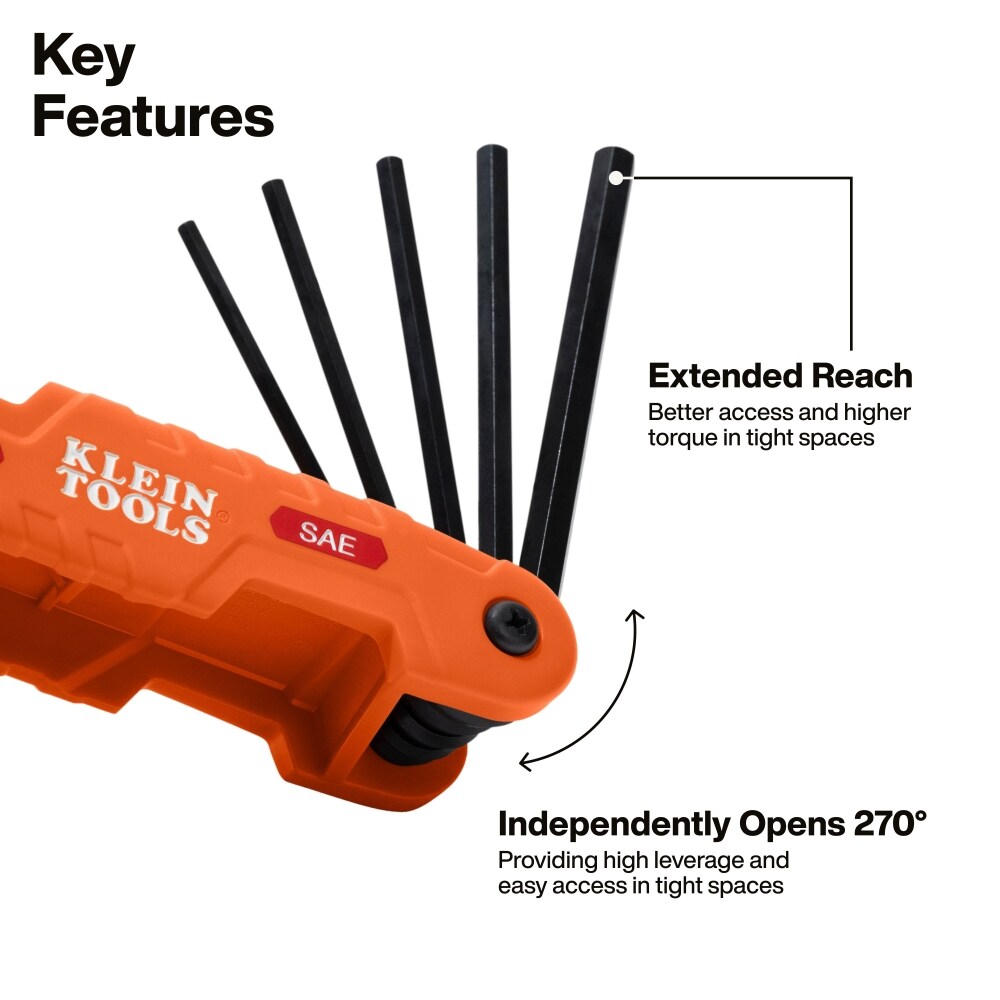 Klein Tools 70550 Hex-Torx-Key - View #3