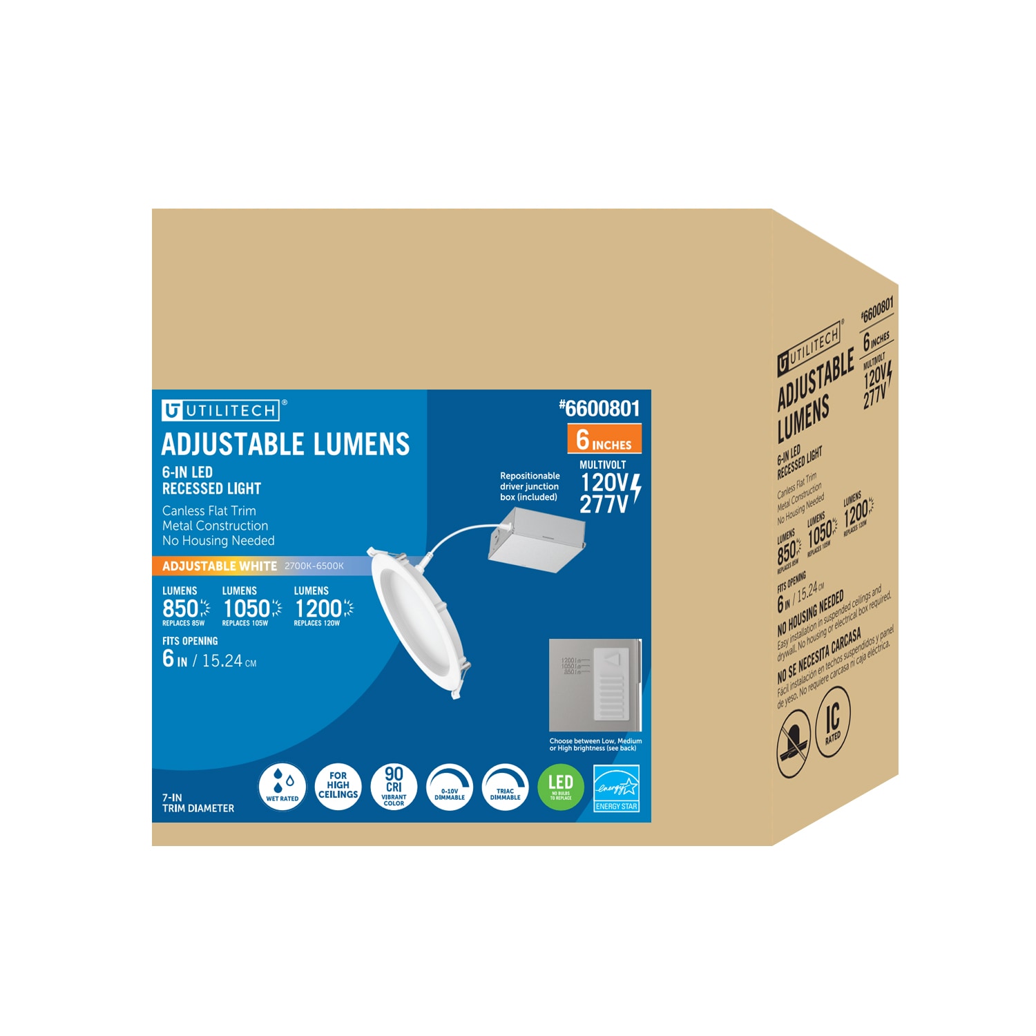 Utilitech MQTL1277-L120K9027 Led-Retrofit-Downlight - View #2