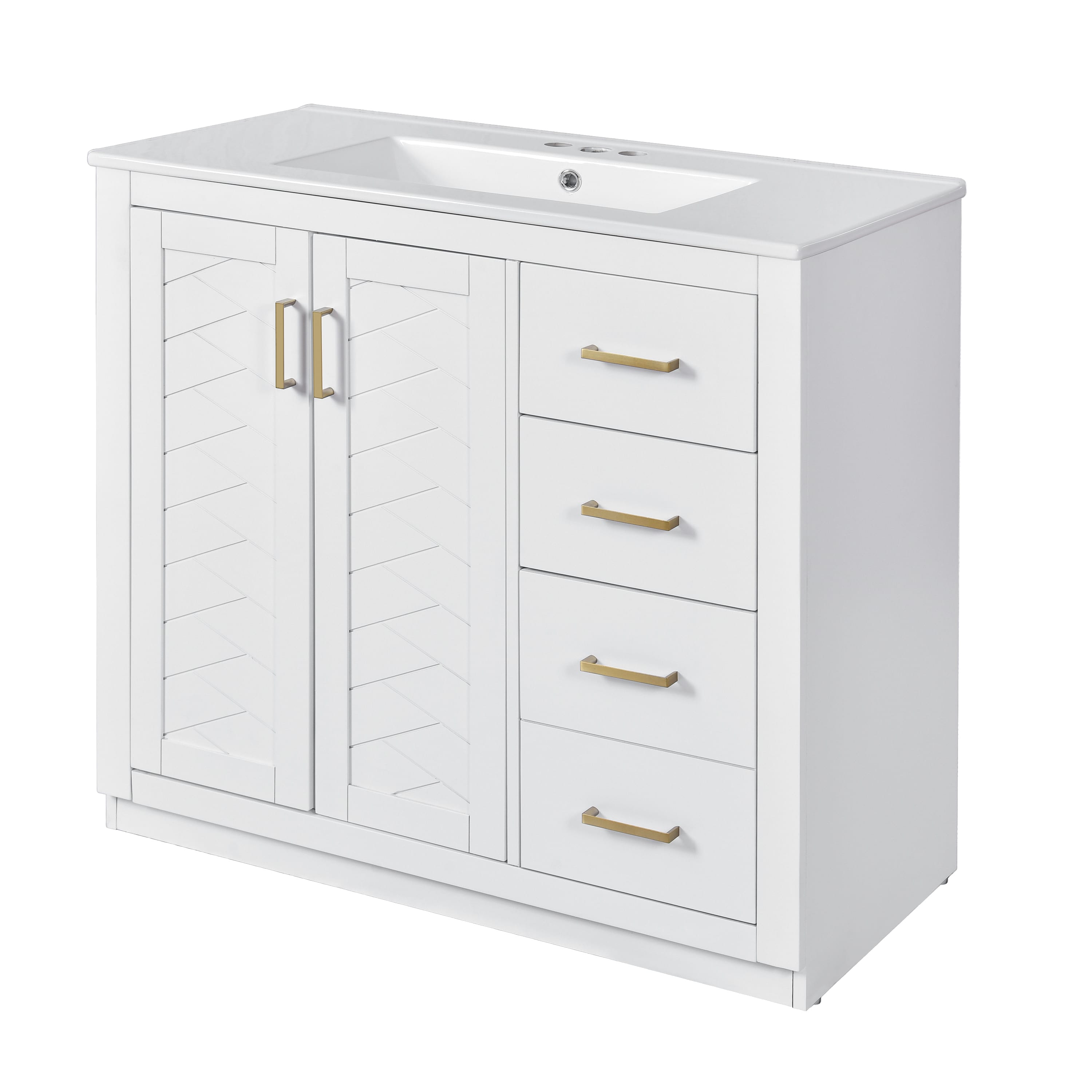 Vynxaria LESX1681-DJBR-YSG129 Bath-Vanity-Combo - View #7