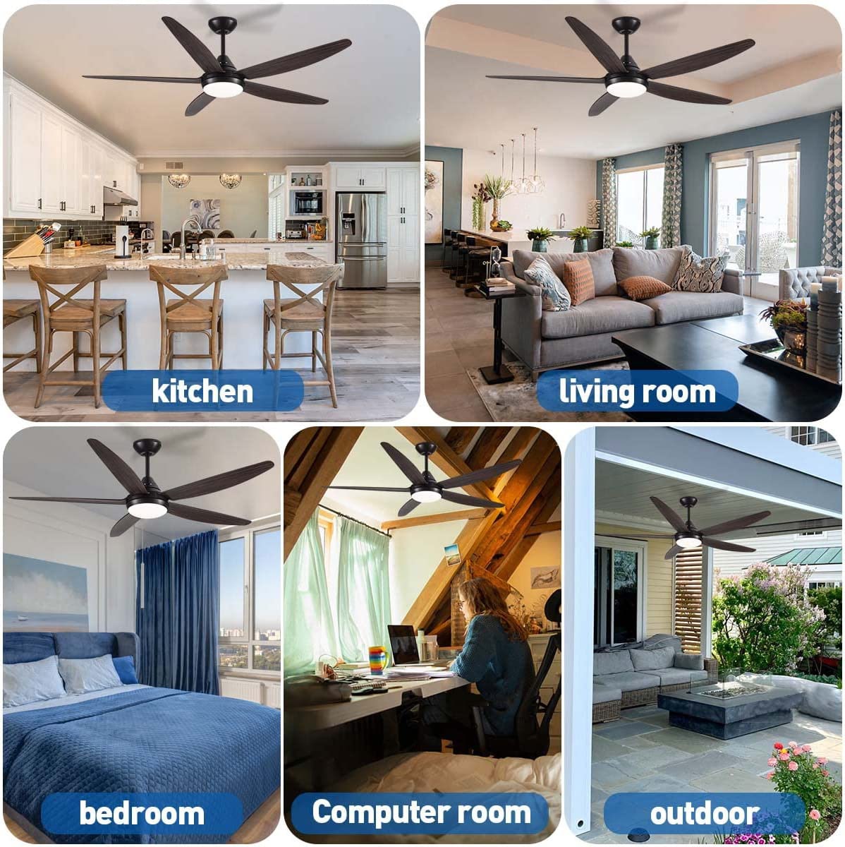 Yardreeze YHDO-56BKM Ceiling-Fans - View #8