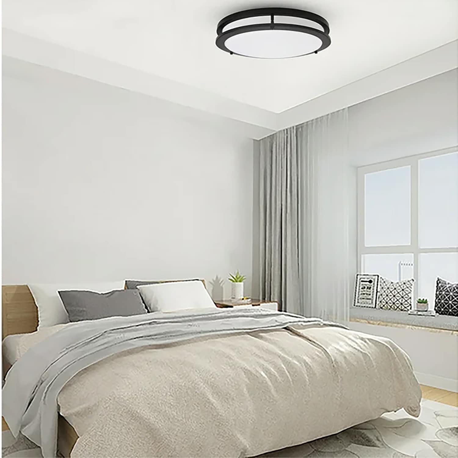 Energetic Lighting FMB01R17E93050-TF-BK flushmounts - View #6